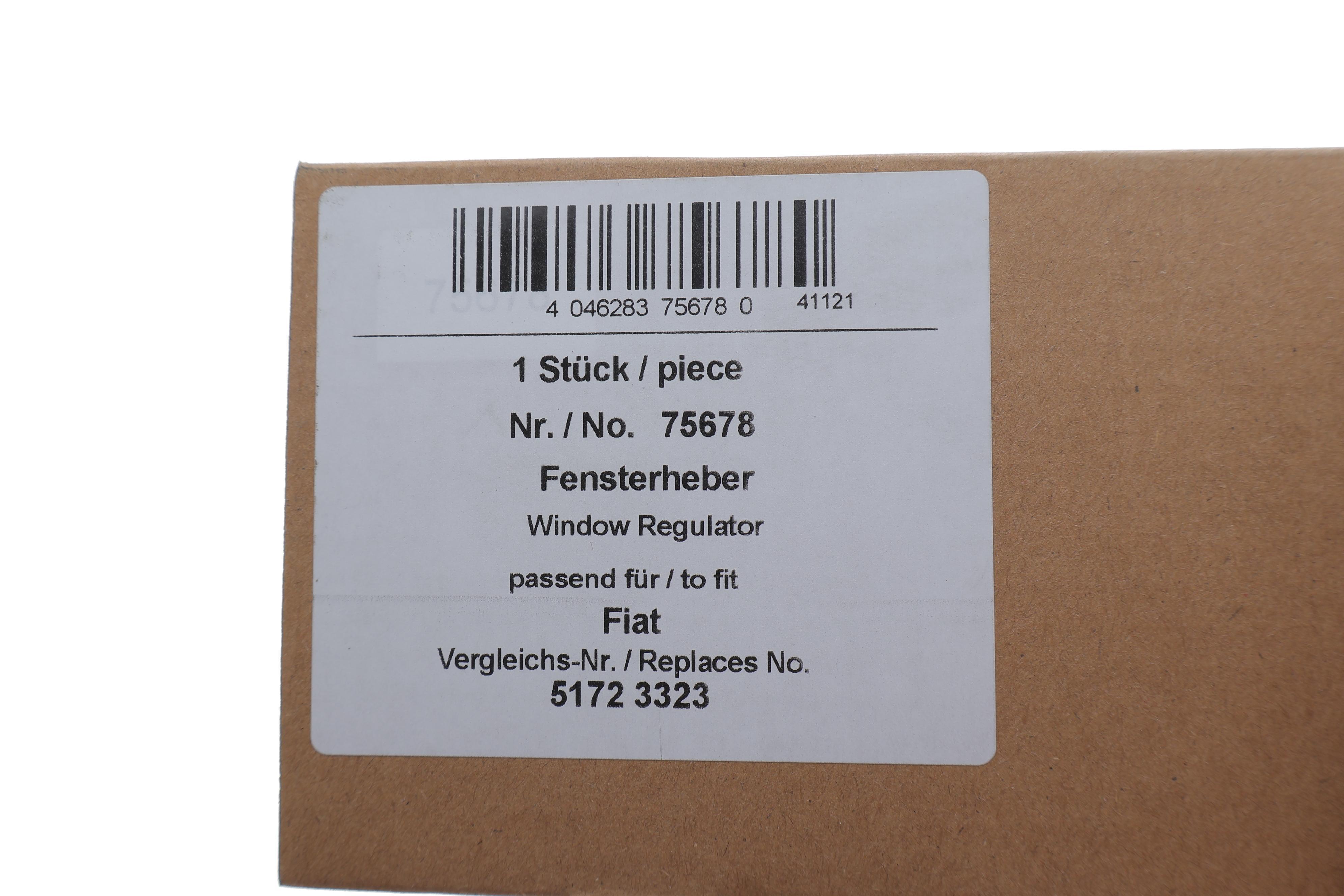 Склопідіймач (задній) Fiat Grande Punto 05 -14 (R)