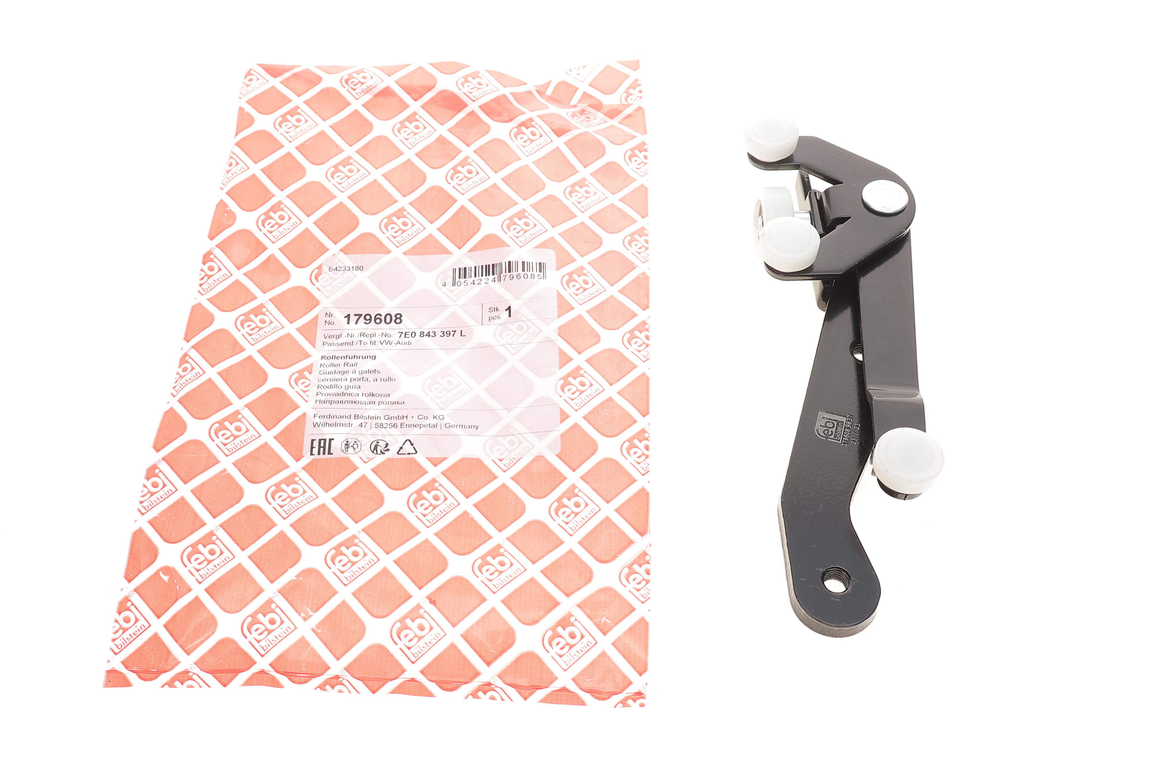 Ролик дверей (бічних/нижній) VW T5 09- (L) (електро.)