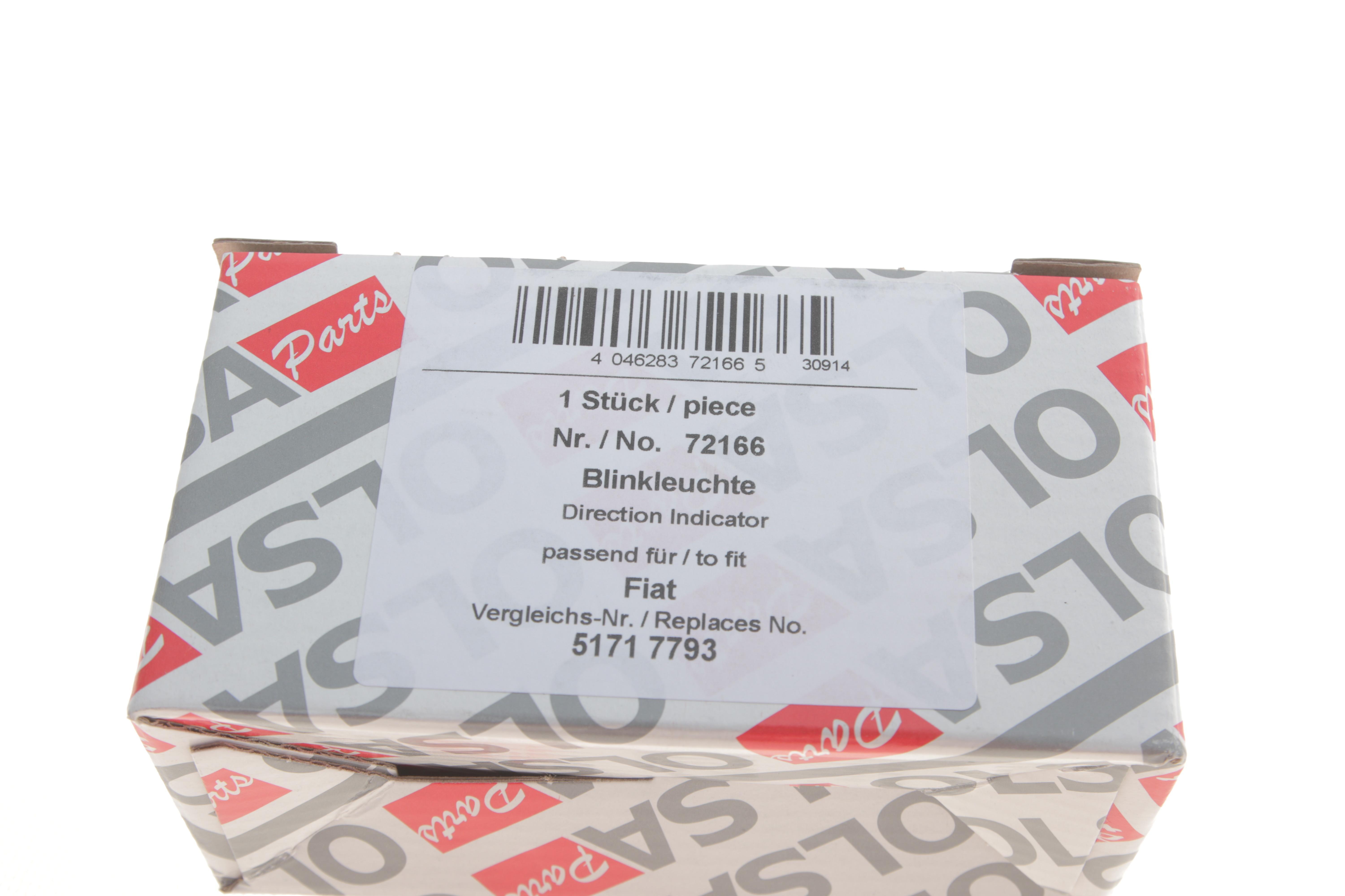 Повторювач повороту на крило Citroen Nemo/Peugeot Bipper/Fiat Doblo 01-