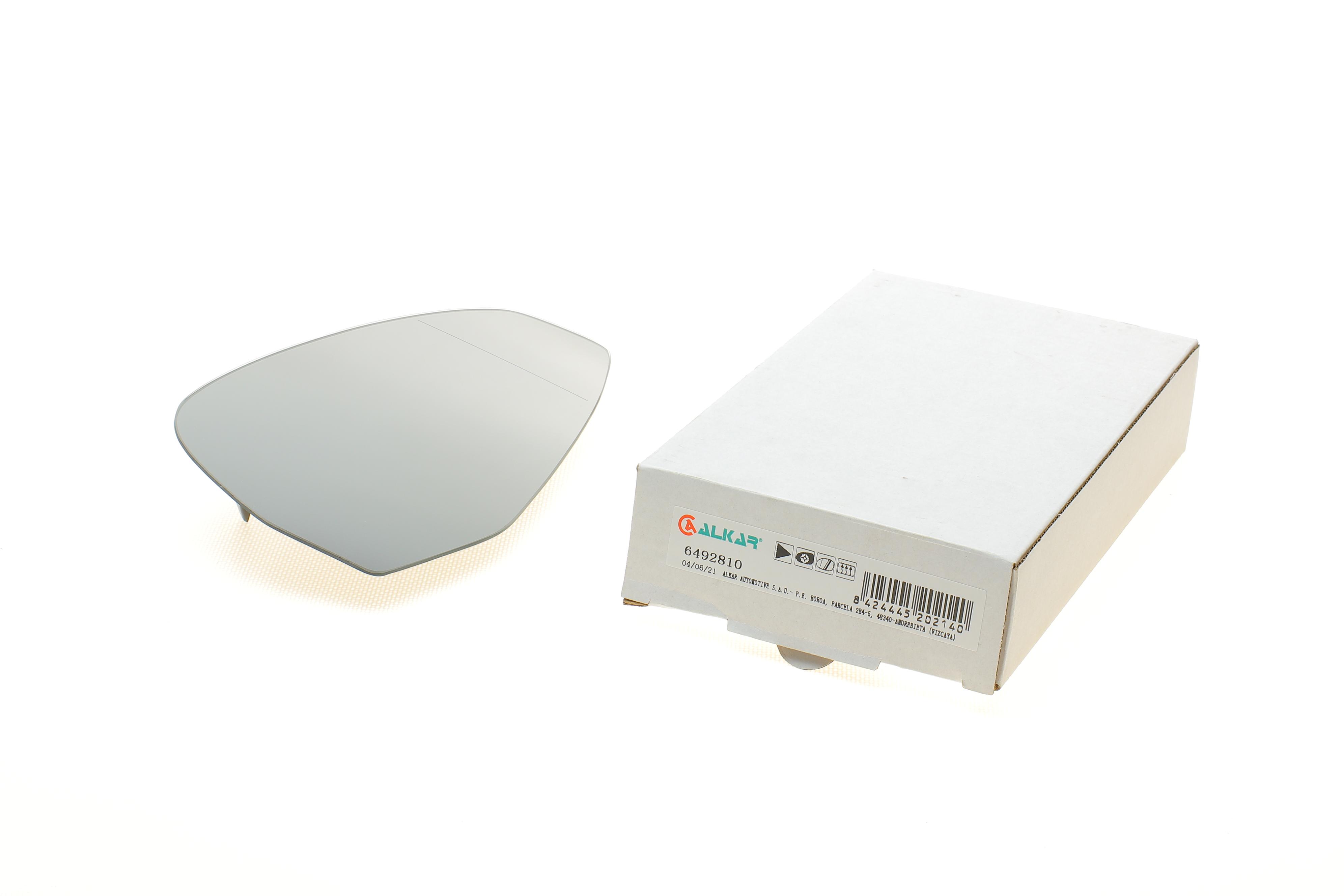 Скло дзеркала (з підігрівом) Audi A4/A5 1.4/2.0/3.0 TFSI/TDI 15- (R) (асферичне)