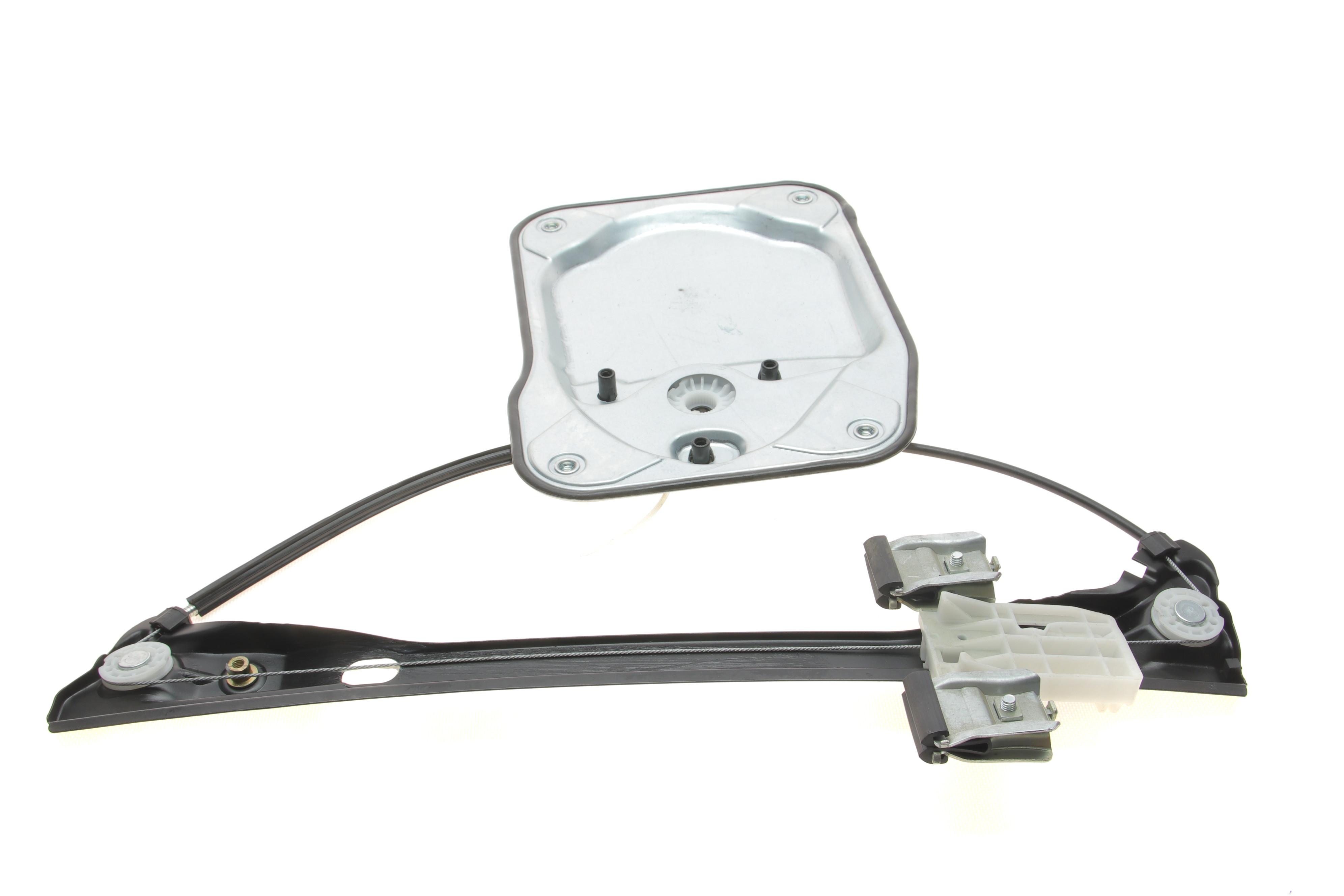 Склопідіймач (передній) Skoda Fabia 07-14 (R) (електро) (без моторчика)