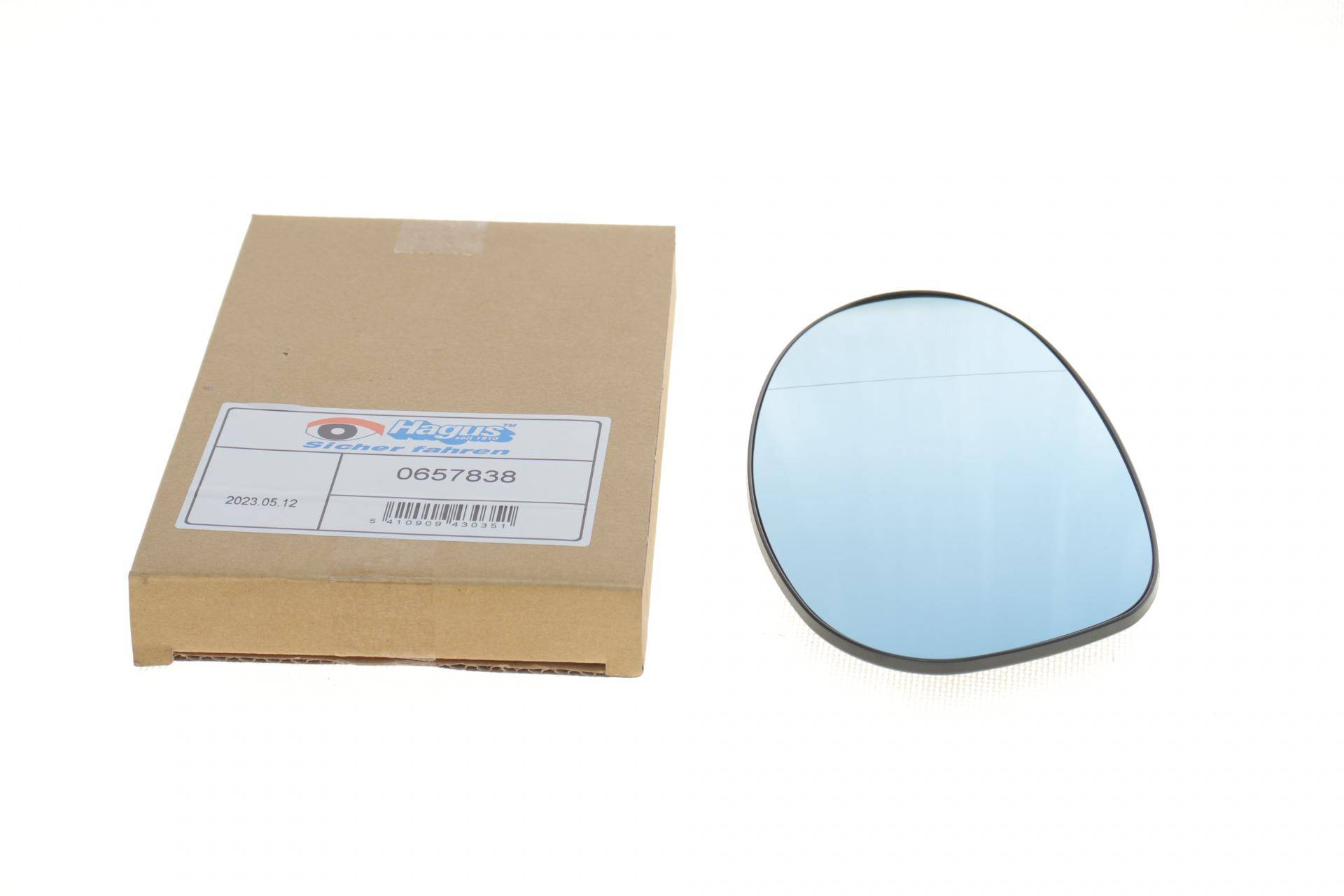 Скло дзеркала (з підігрівом) BMW 1 (E81/E82/E87/E88)/3 (E90-E93) 04-13 (R)