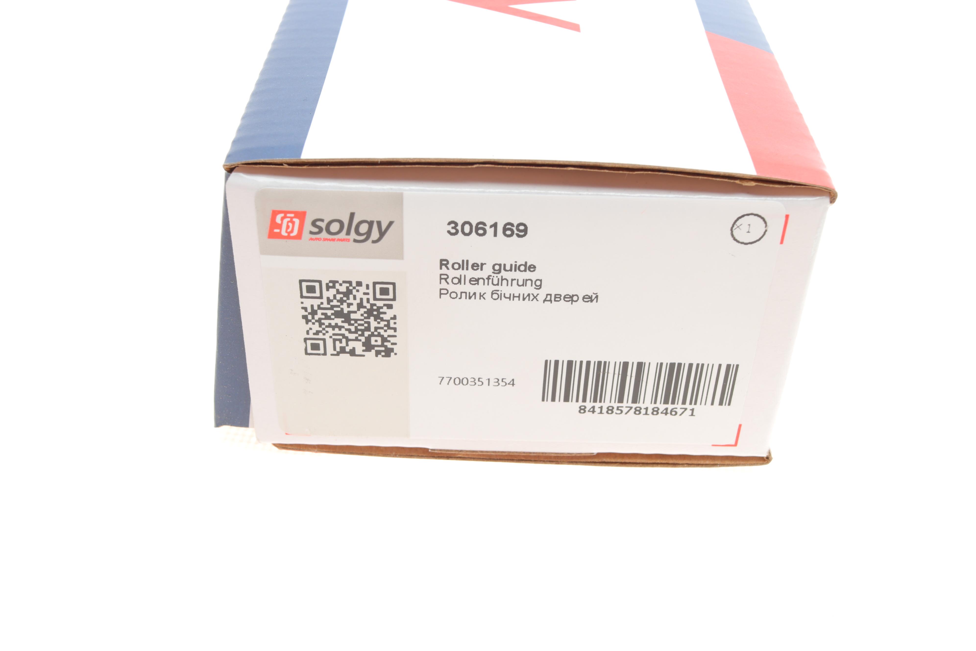 Ролик дверей (бічних/средний) Renault Master 98- (L) (з кронштейном)