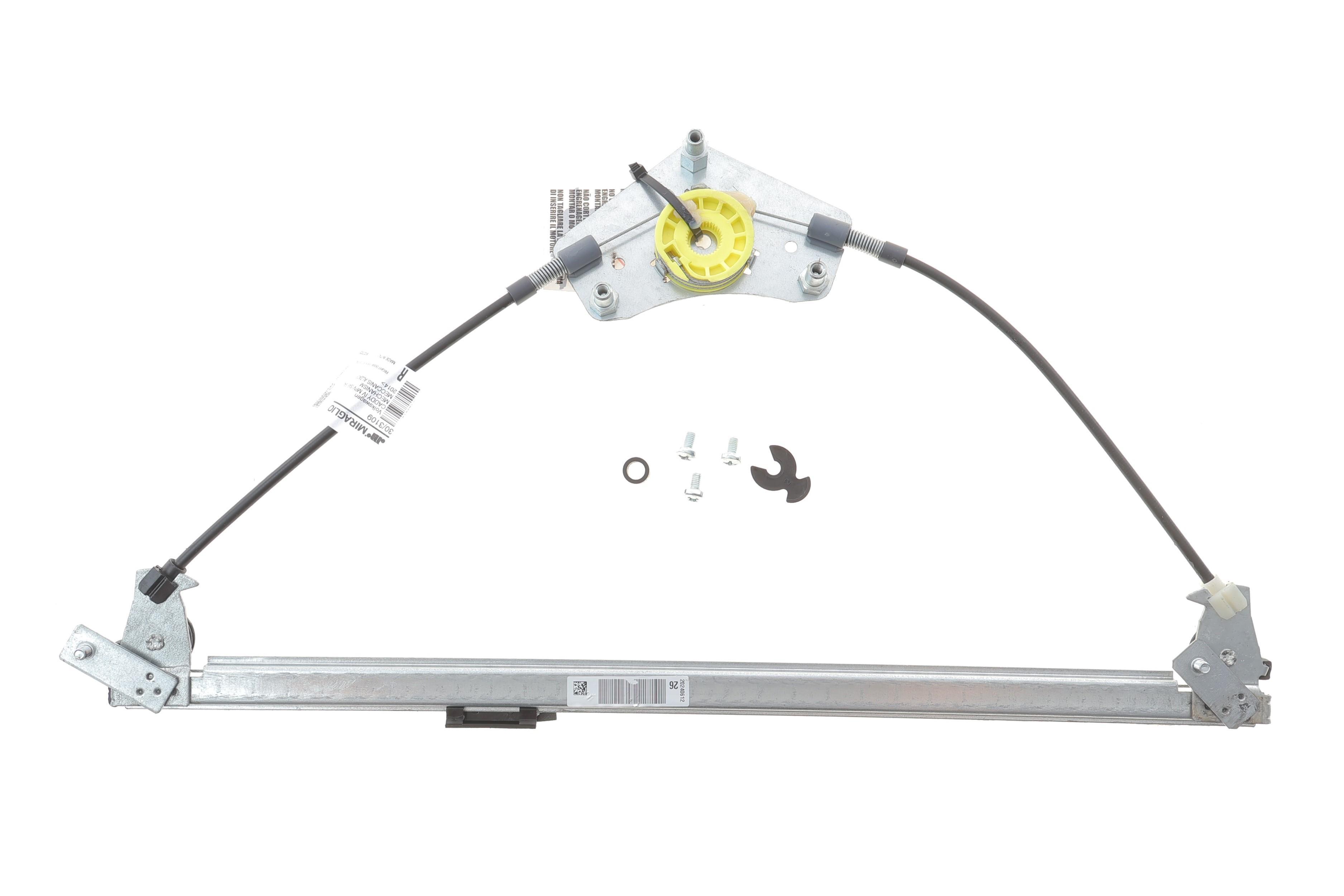 Склопідіймач (передній) VW Caddy 15-20 (R) (електро) (без моторчика)