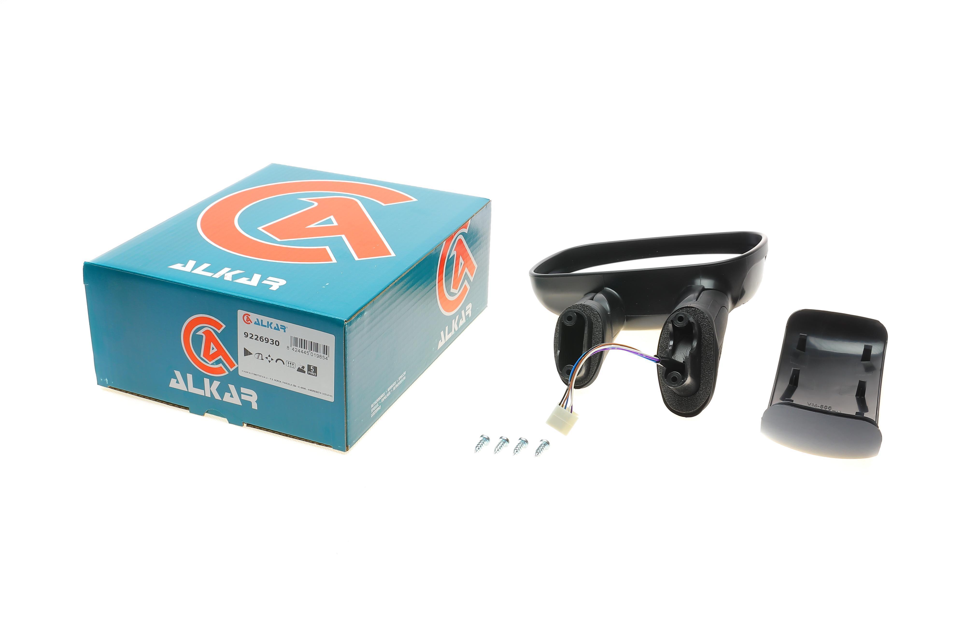 Дзеркало заднього виду Fiat Doblo 1.2-1.9 JTD 01- (R) (електро/підігрів)