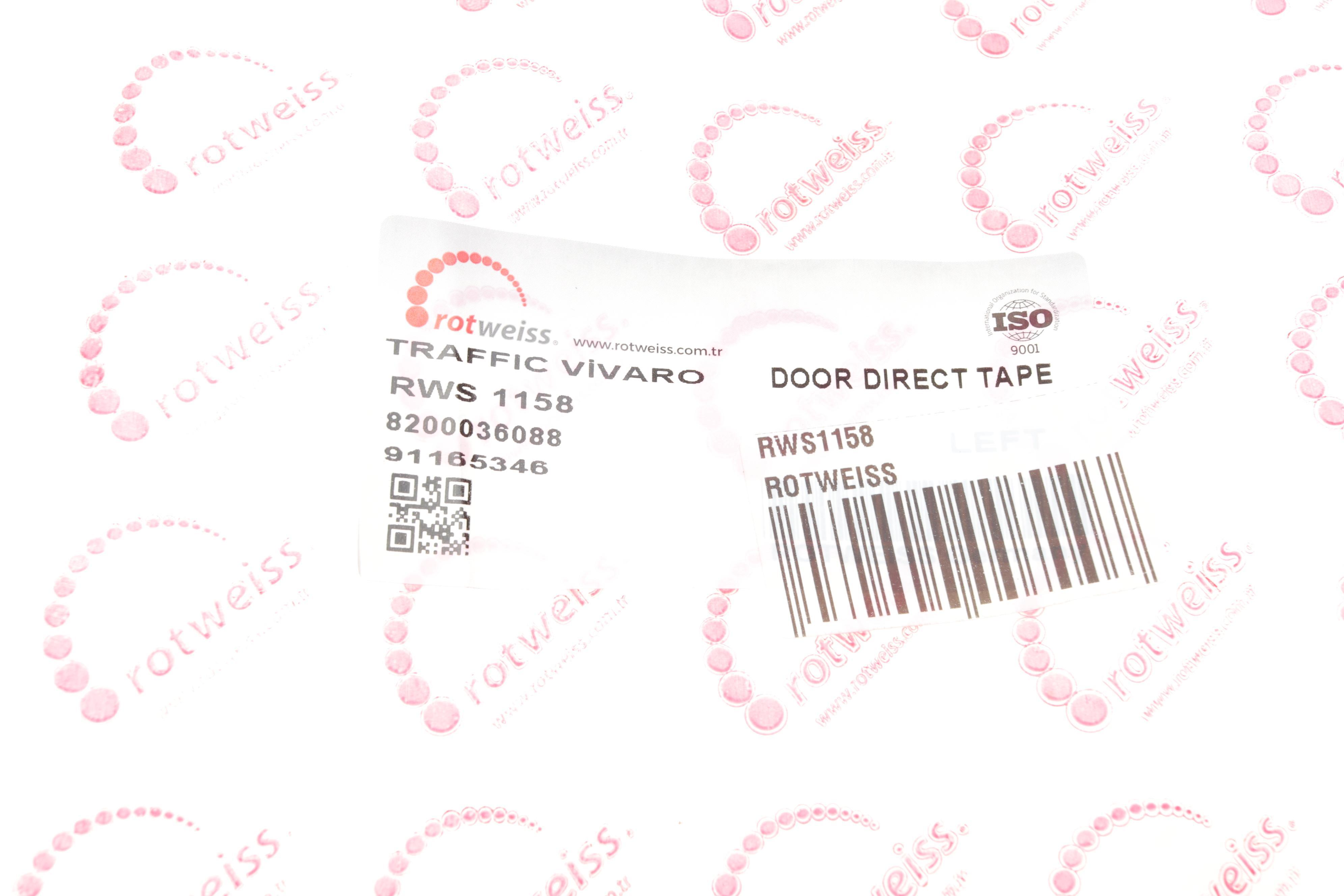 Молдинг дверей (передніх/L) Renault Trafic 01-