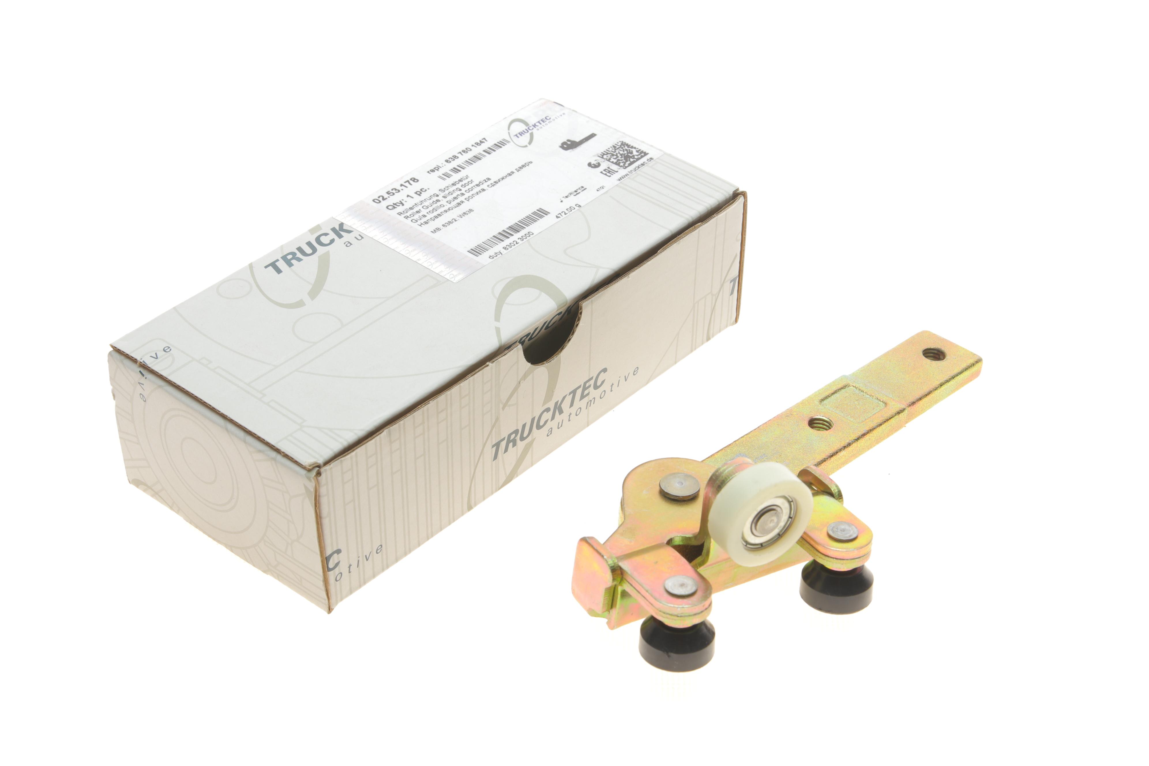 Ролик дверей (бічних/нижній) MB Vito (W638) (з кронштейном)