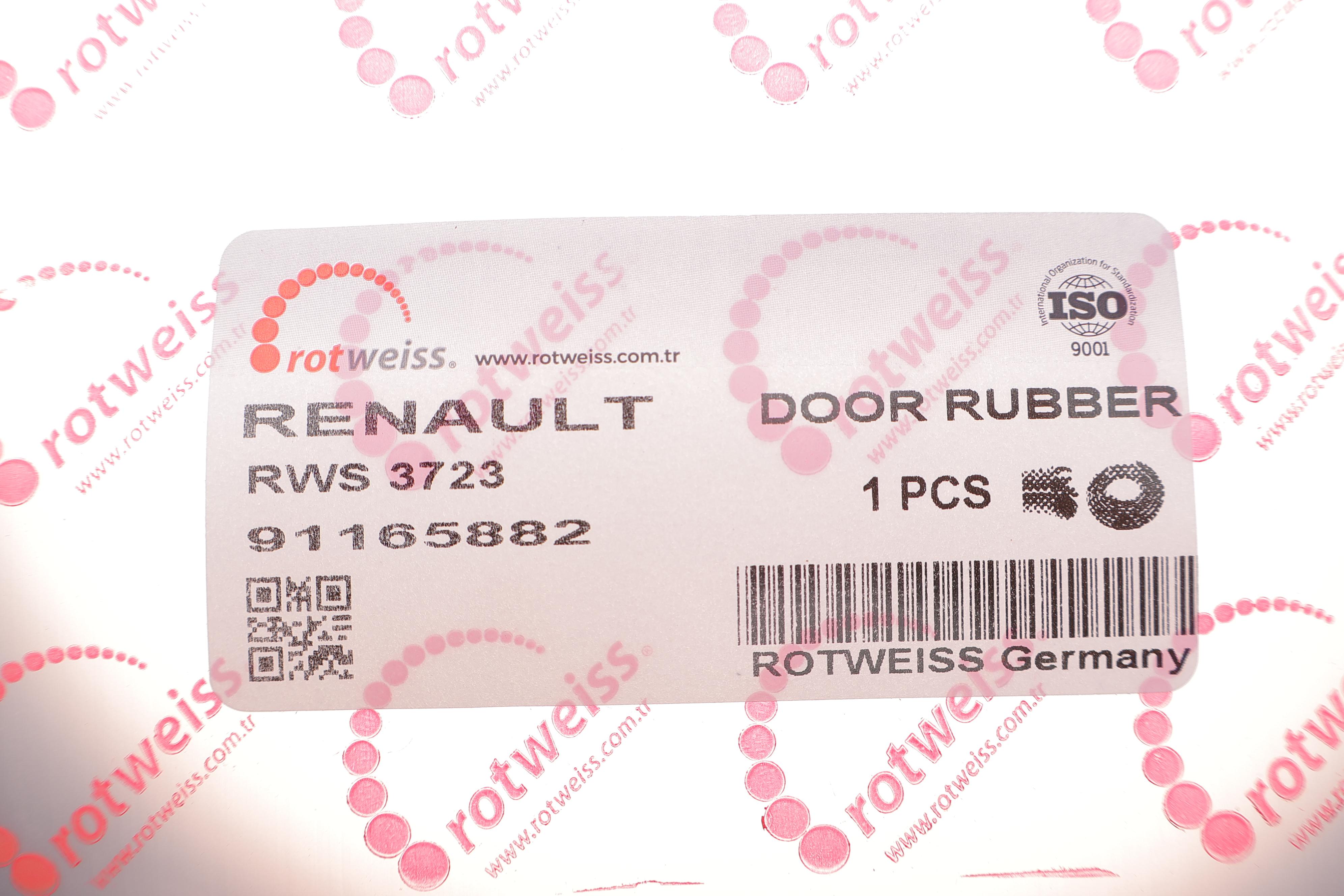 Ущільнювач дверей (передніх) Renault Trafic/Opel Vivaro 01-14 (L)