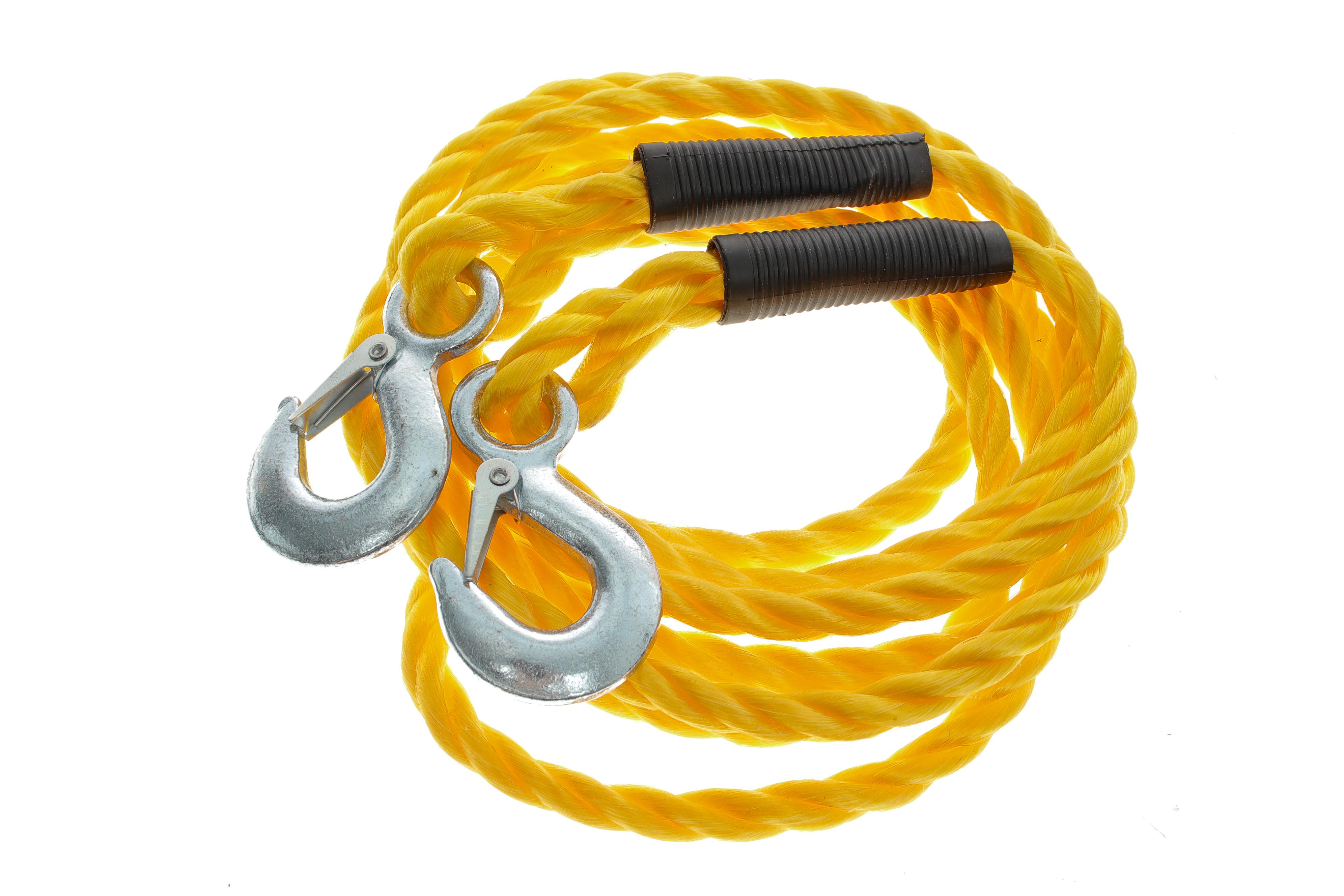 Трос буксирувальний (2.1T) (4м) (з метал.крючками)