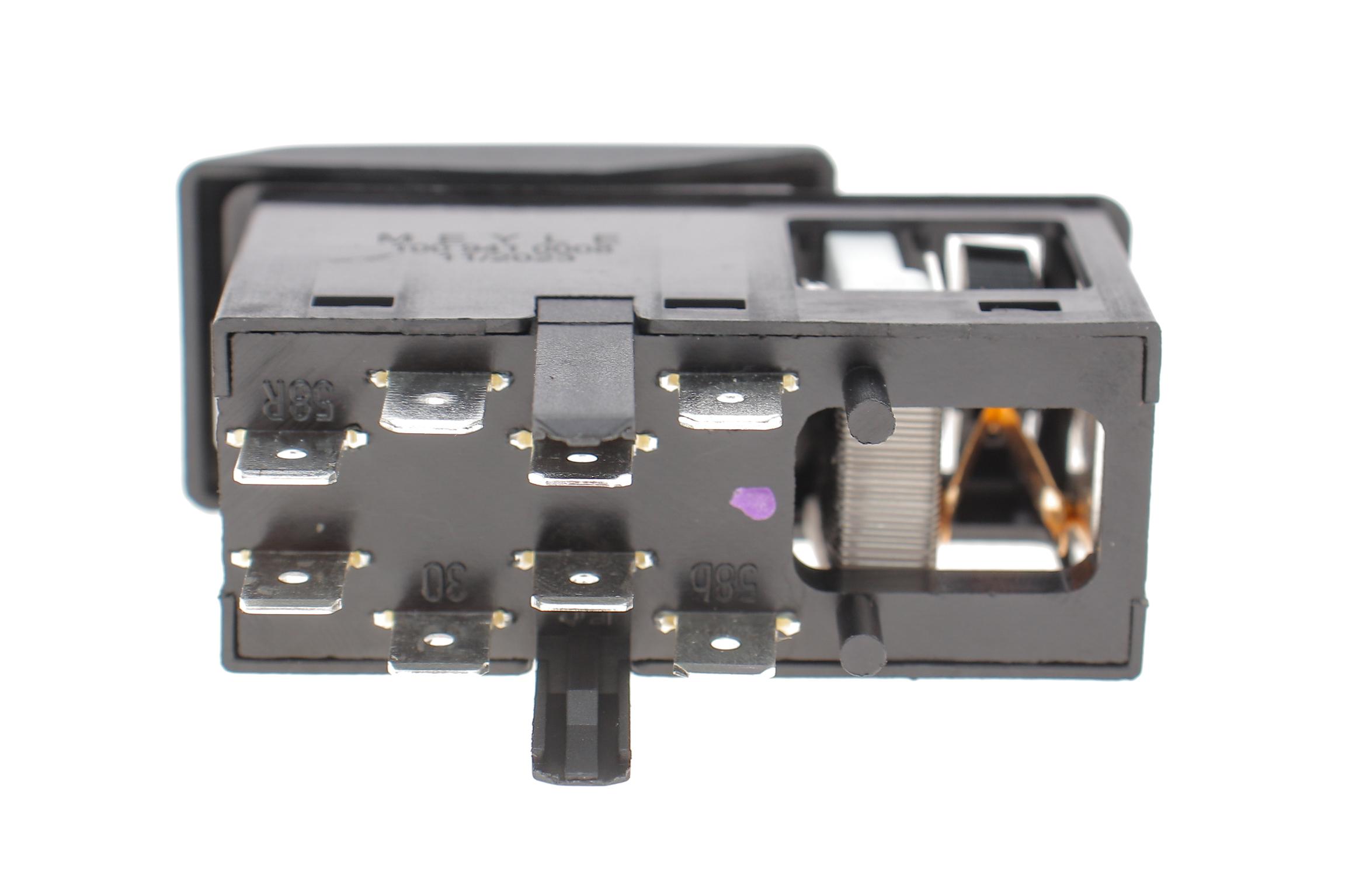 Перемикач світла фар VW Golf 83-92 (з регулятором)