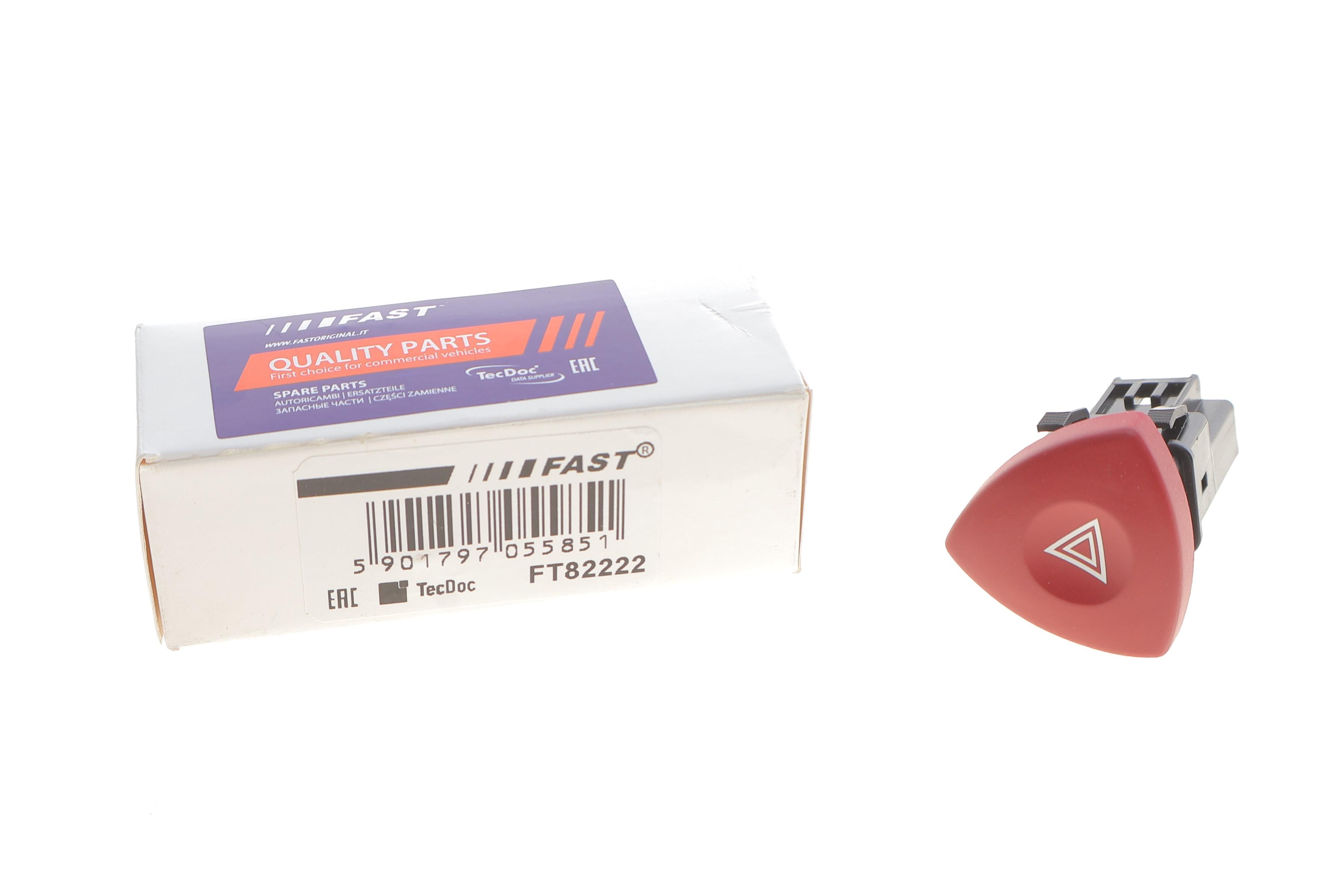 Кнопка аварійної сигналізації Renault Trafic/Opel Vivaro 01-