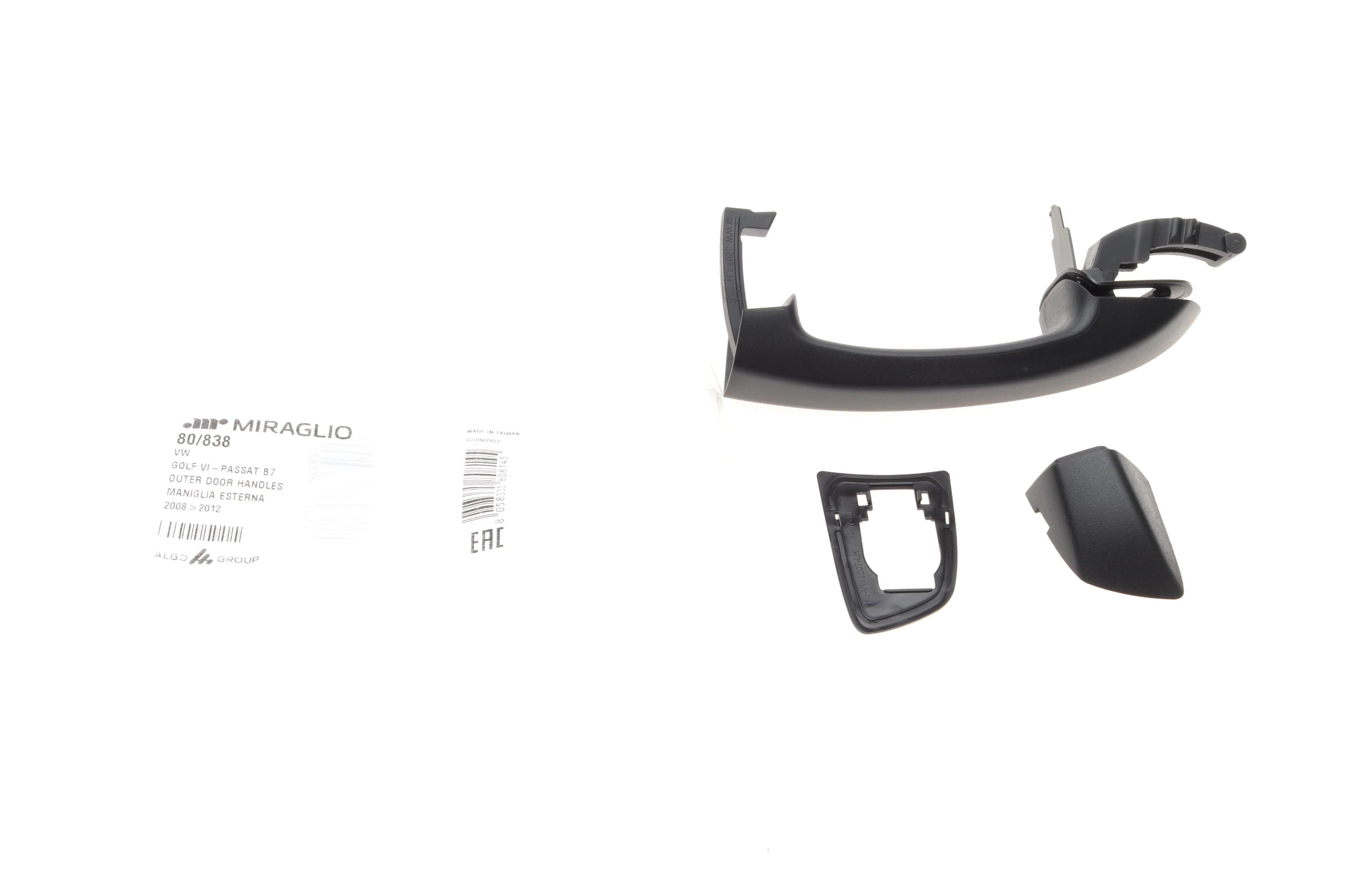 Ручка дверей (передніх/ззовні) (L) VW Passat/Golf 08-14