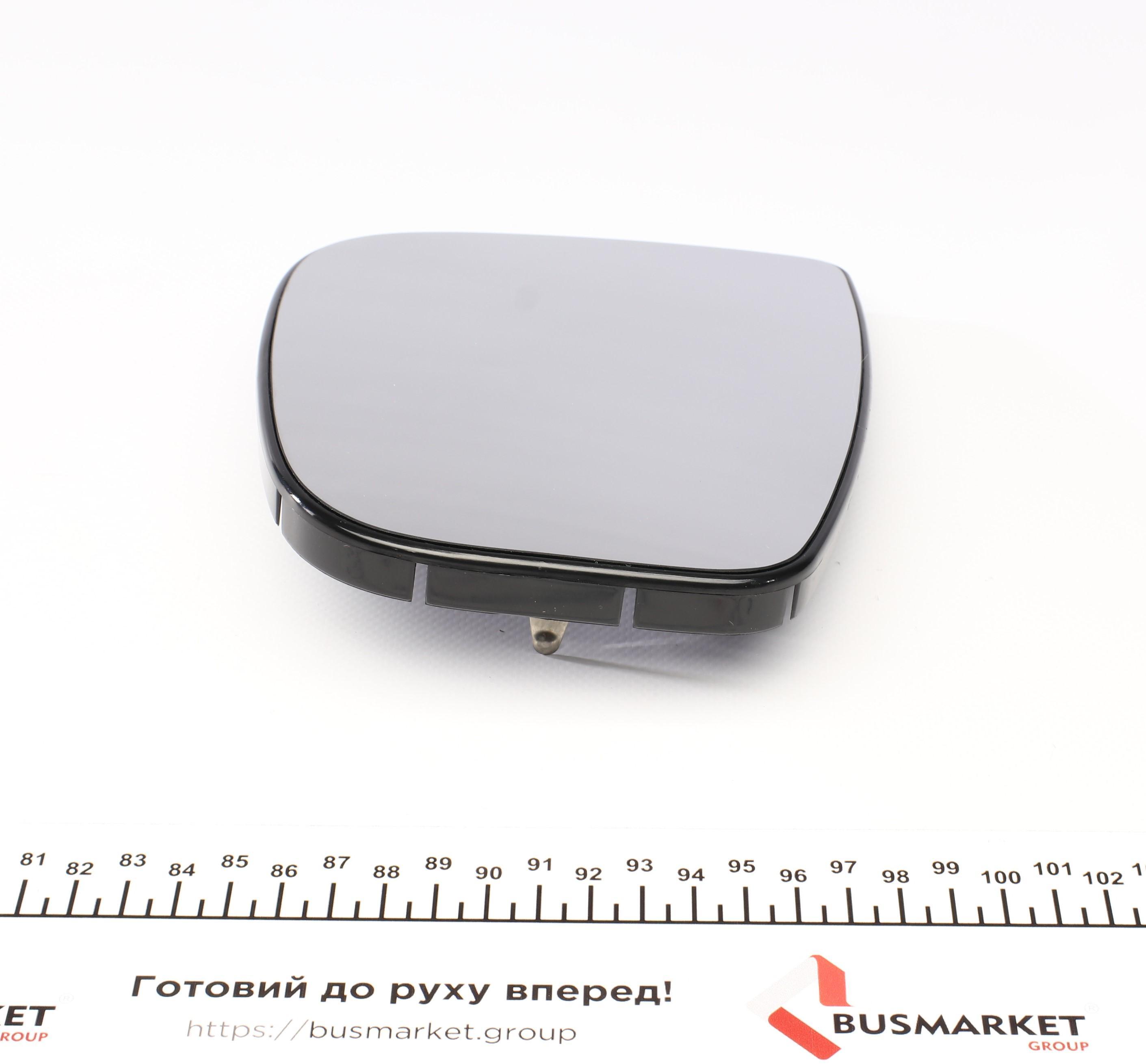 Скло дзеркала (з підігрівом) Citroen Berlingo/ Peugeot Partner 13- (R)