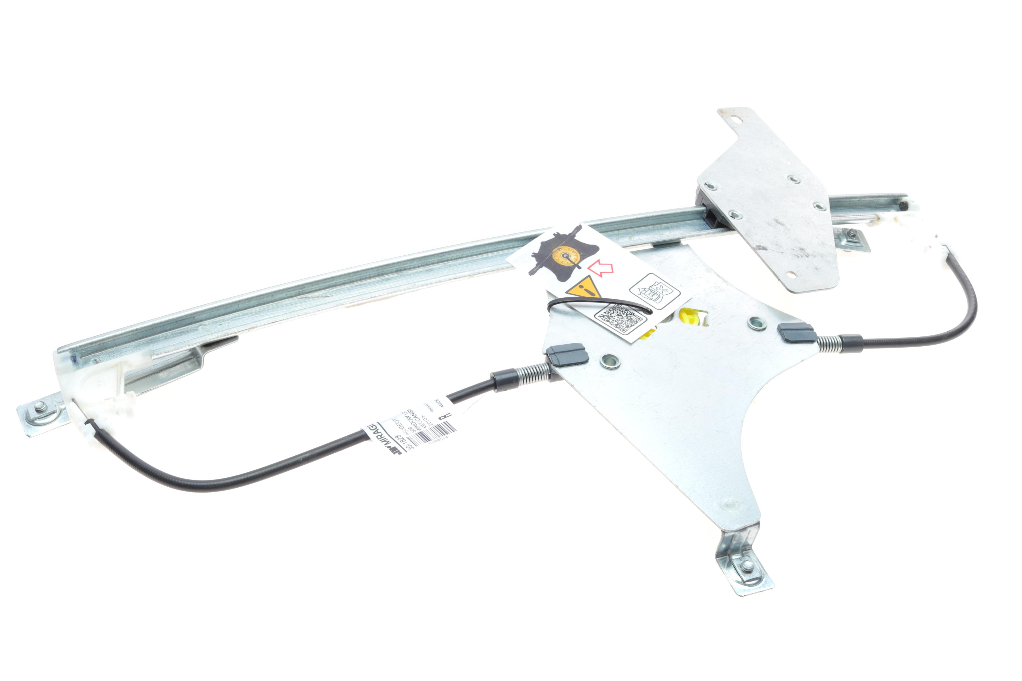 Склопідіймач (передній) Peugeot 508 10-18 (R) (електро) (без моторчика)