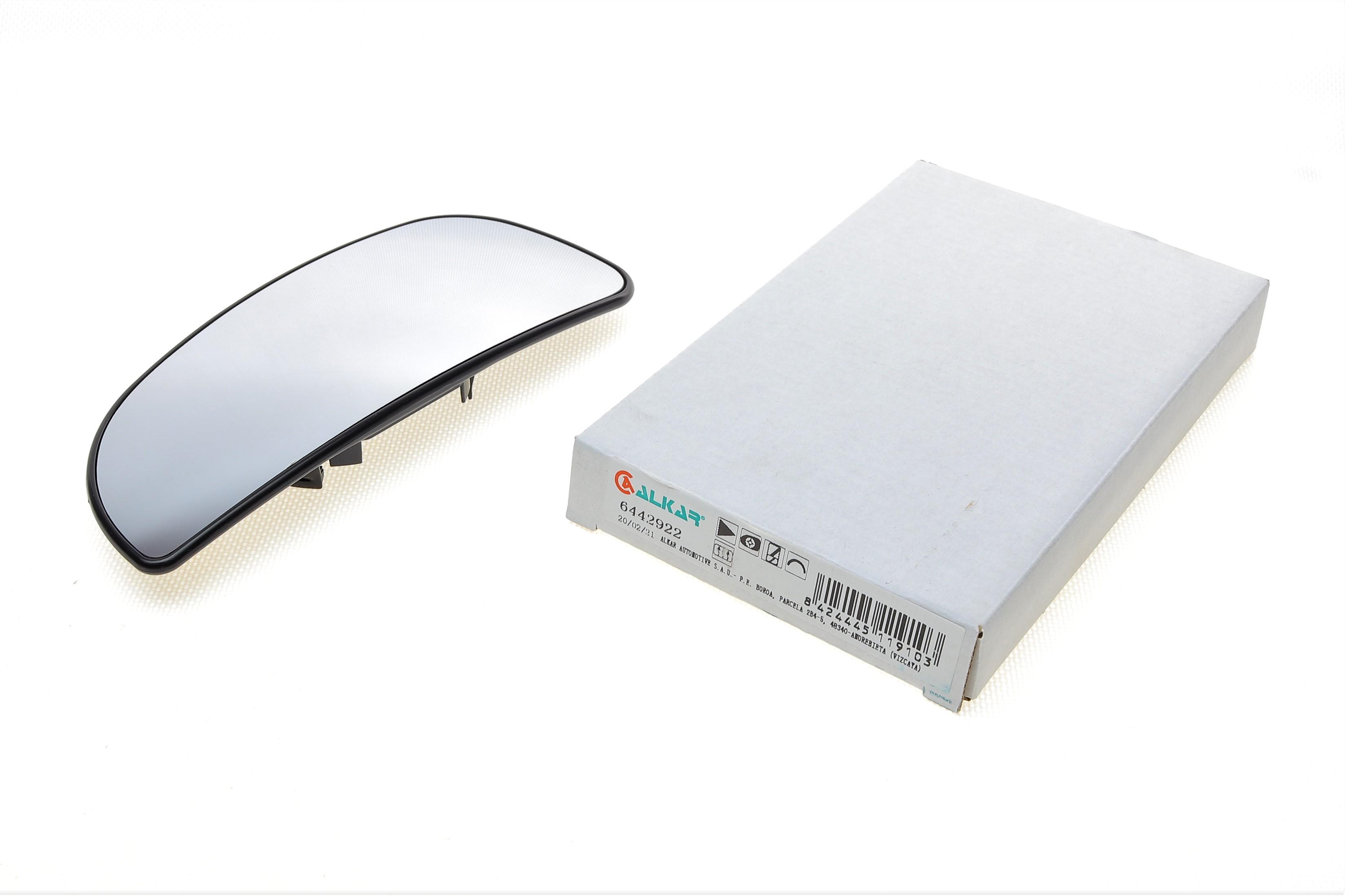 Скло дзеркала (з підігрівом) Citroen Jumper/ Fiat Ducato/ Peugeot Boxer 06- (R) (нижнє)