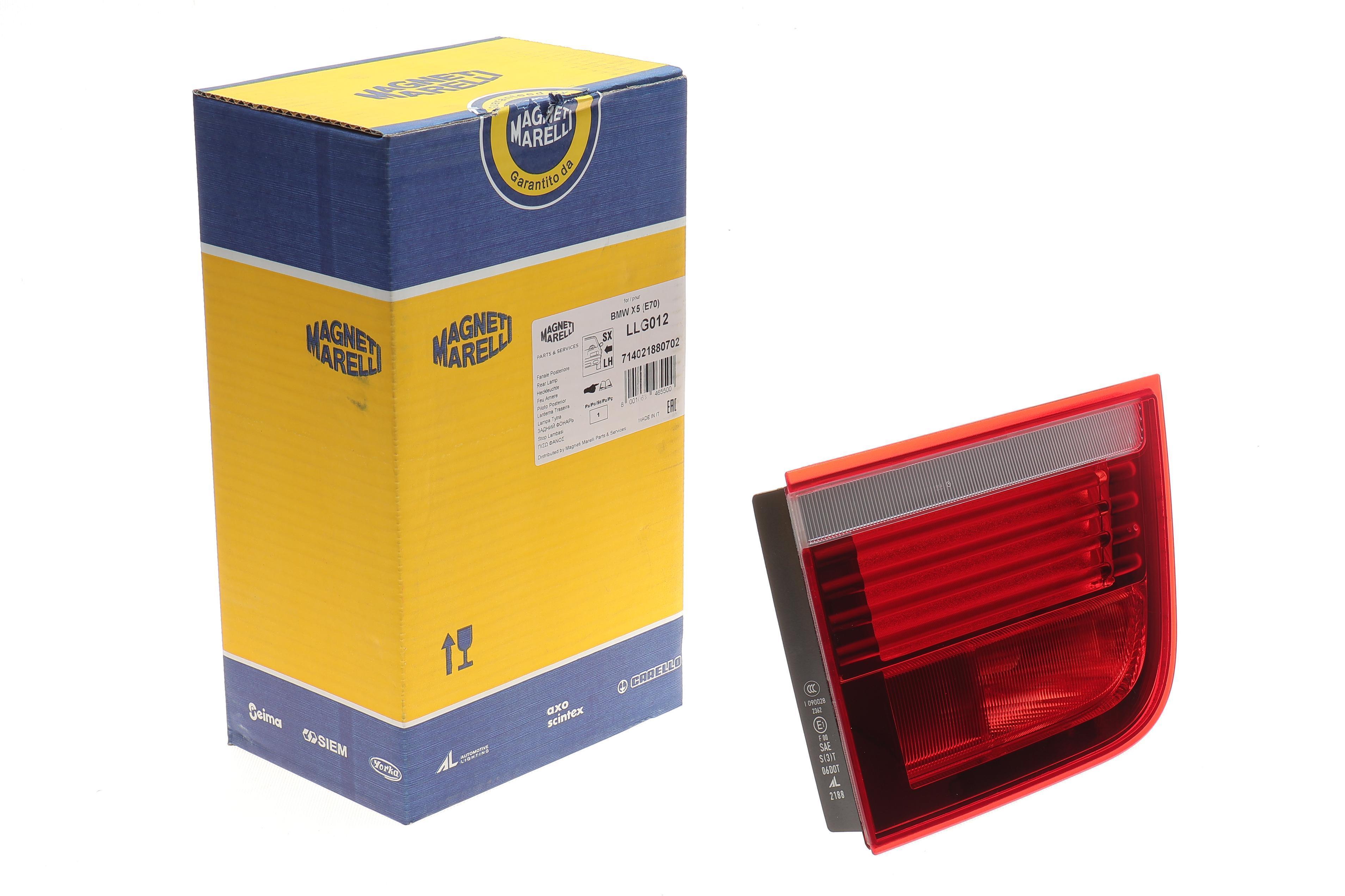 Ліхтар задній BMW X5 (E70) 06-08 (L) (LLG012)