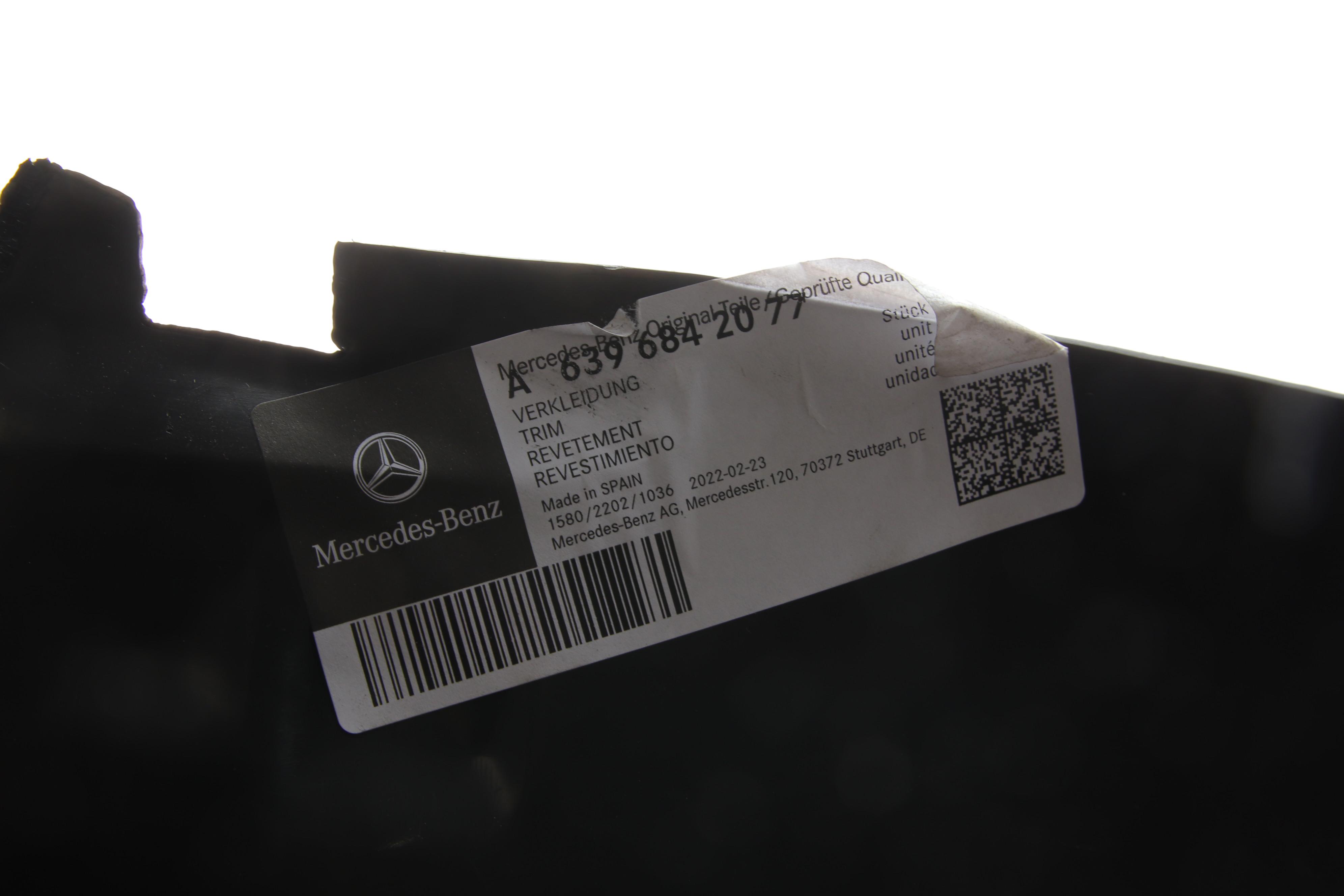 Підкрильник (передній) MB Vito (W639) 03-10 (L)