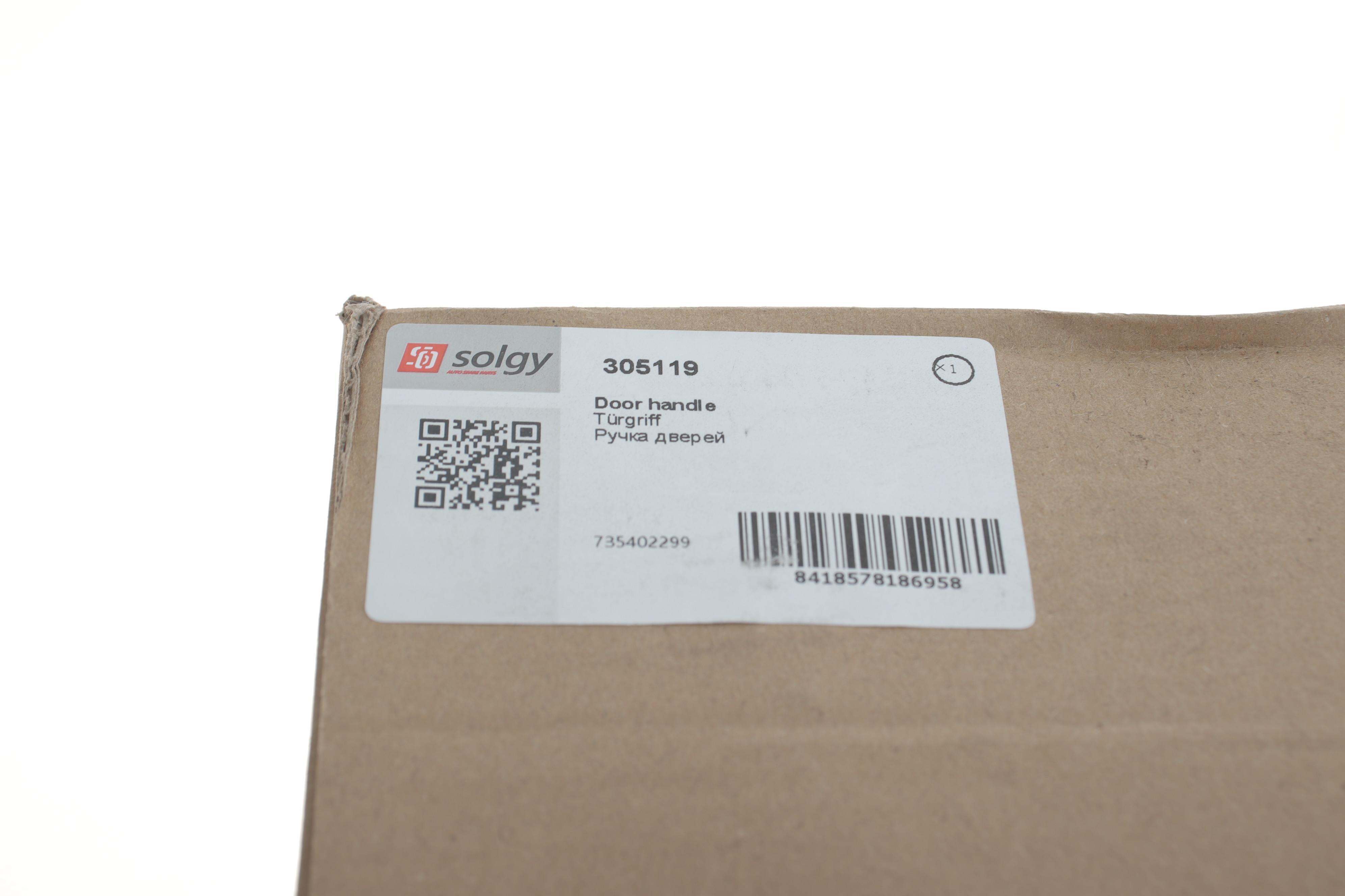 Ручка дверей (задніх/ззовні) Fiat Doblo 01-