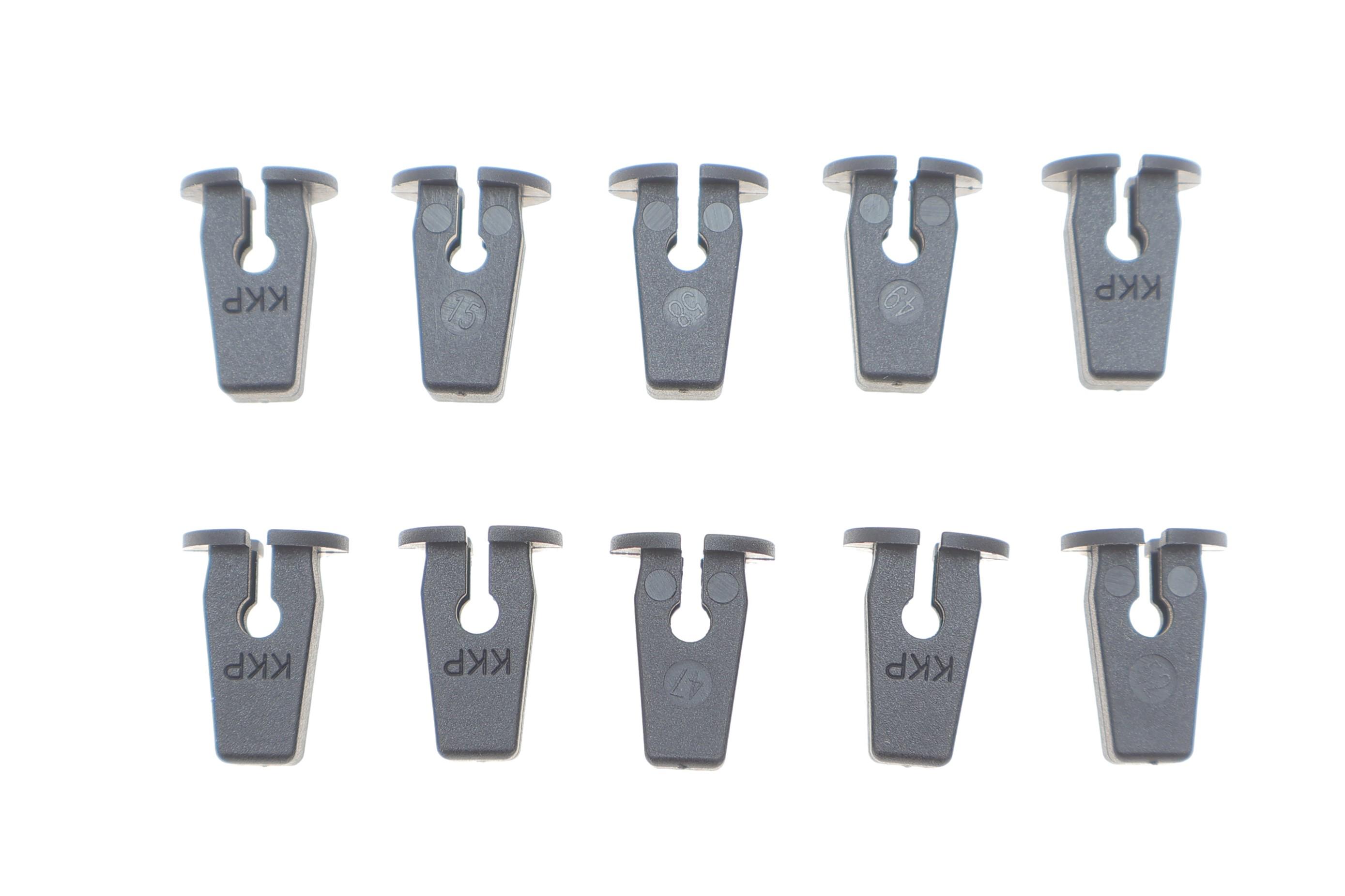 Кліпса кріплення обшивки (к-кт 10шт) VW Caddy 04-