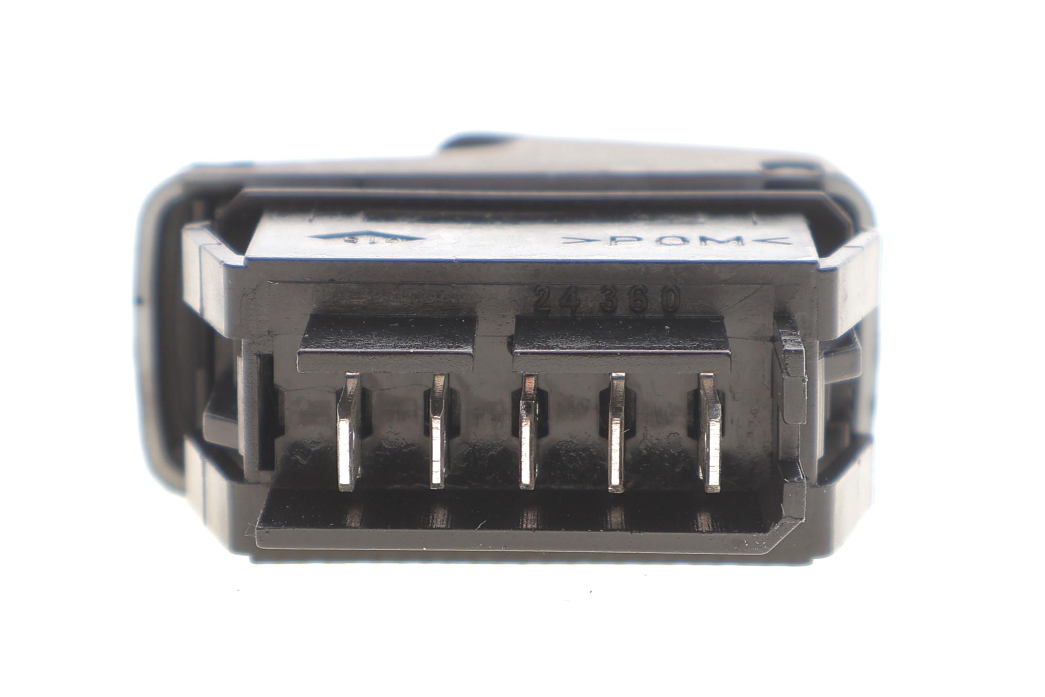 Кнопка склопідіймача (передня) Renault Kangoo 1.4 97-/Clio 1.4-1.6 98-05 (6 конт.)