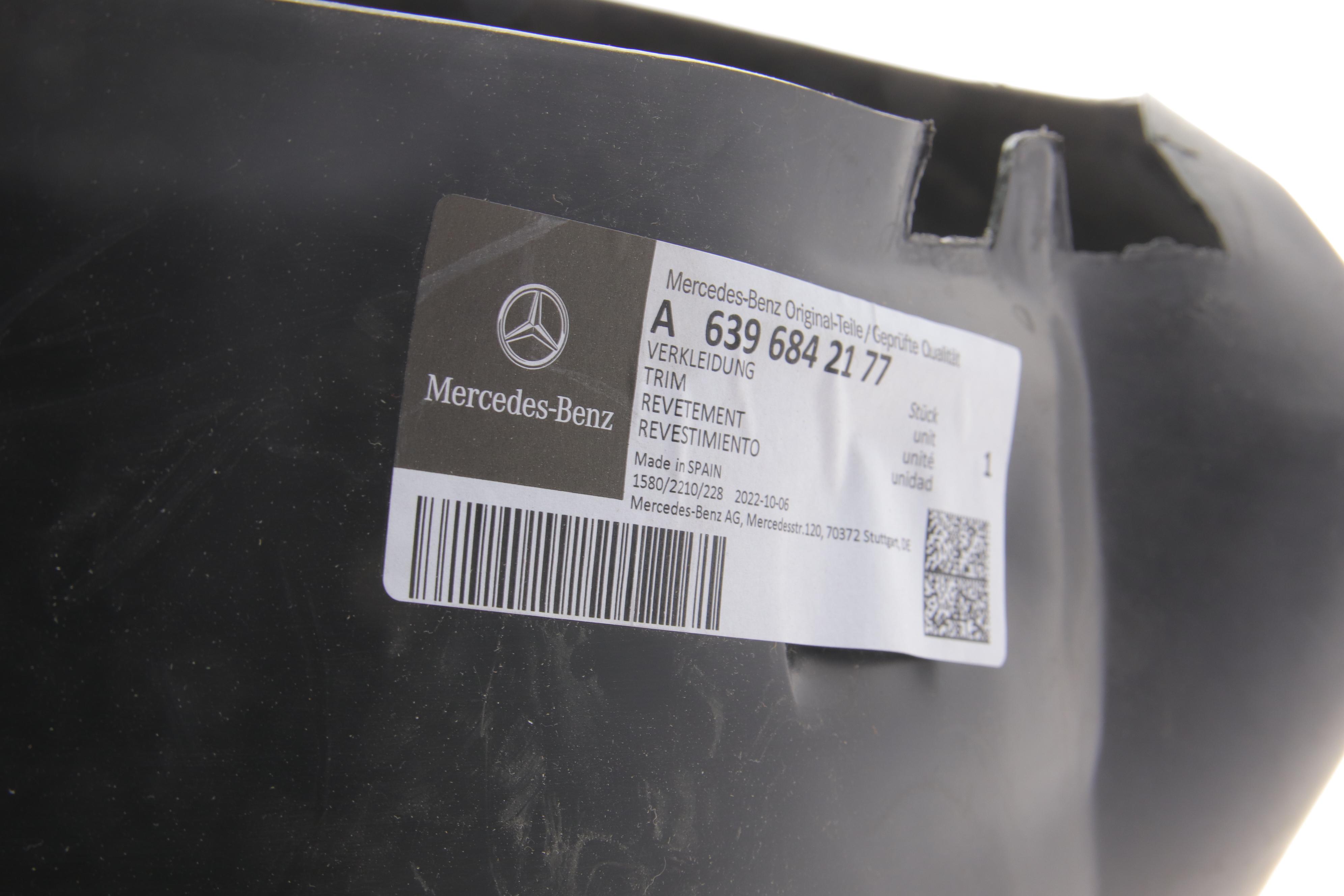 Підкрильник (передній) MB Vito (W639) 03-10 (R)