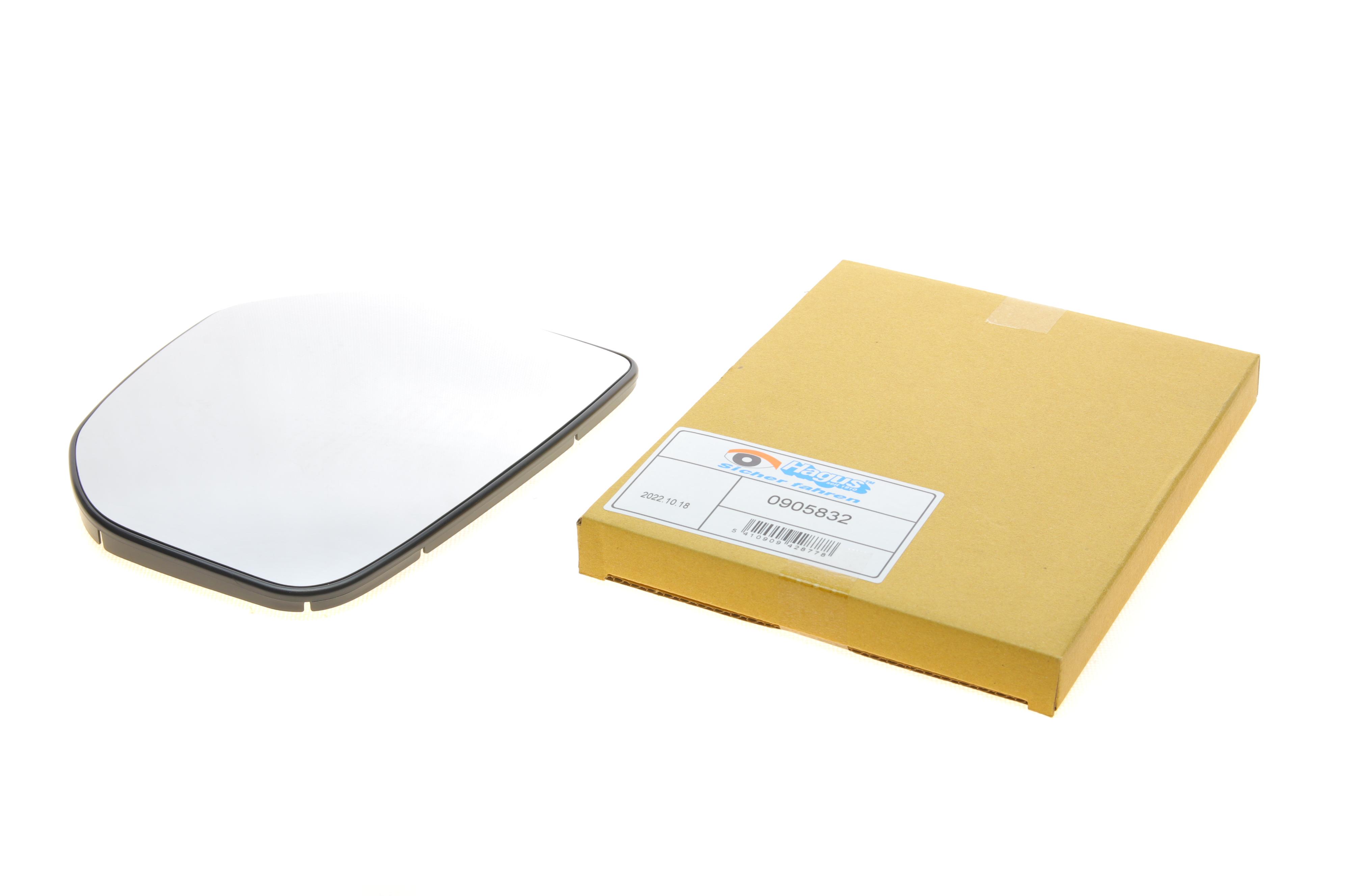 Скло дзеркала Citroen Berlingo/ Peugeot Partner 08- (R)