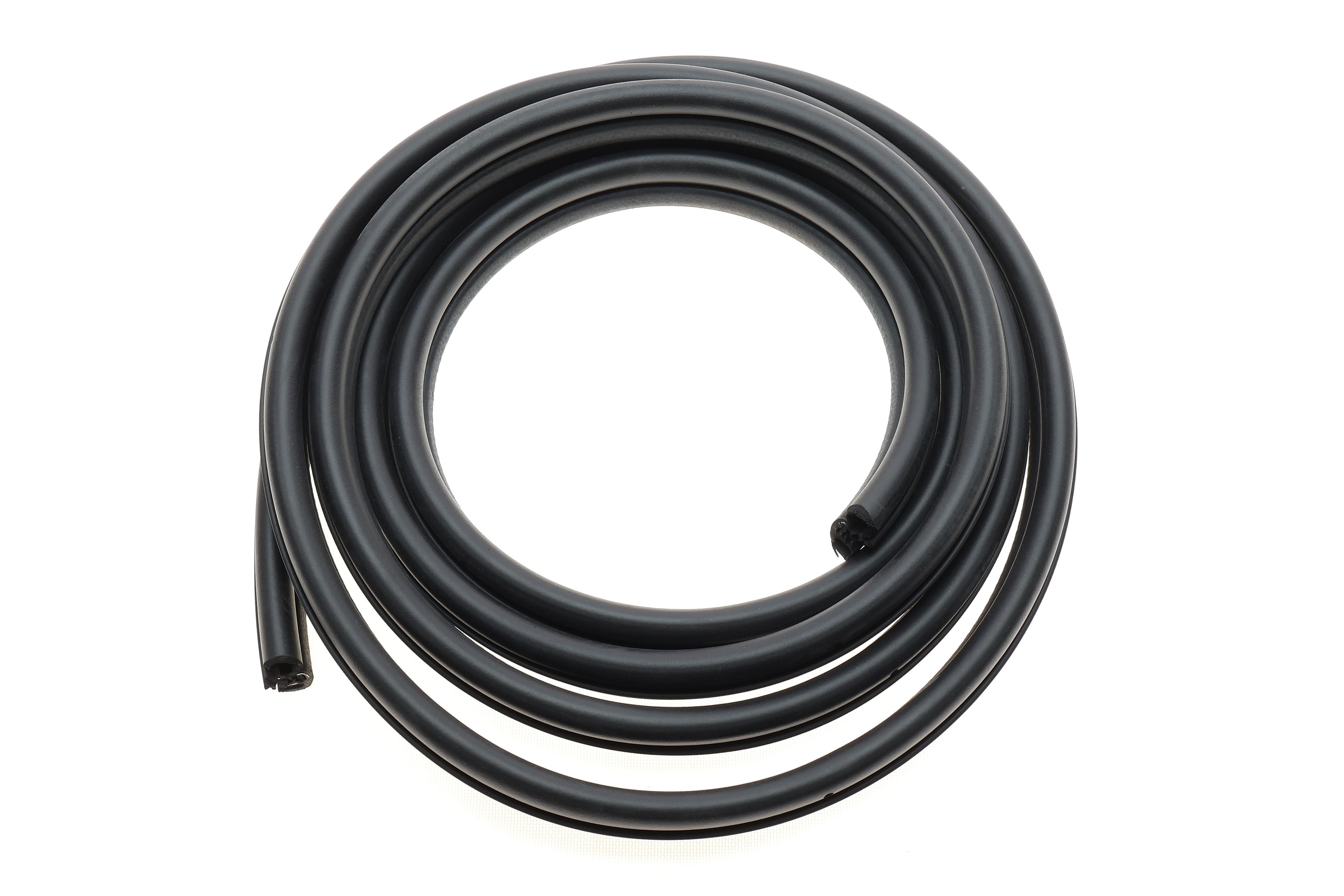 Ущільнювач дверей (передніх) MB Sprinter -06 (з металевою вставкою)