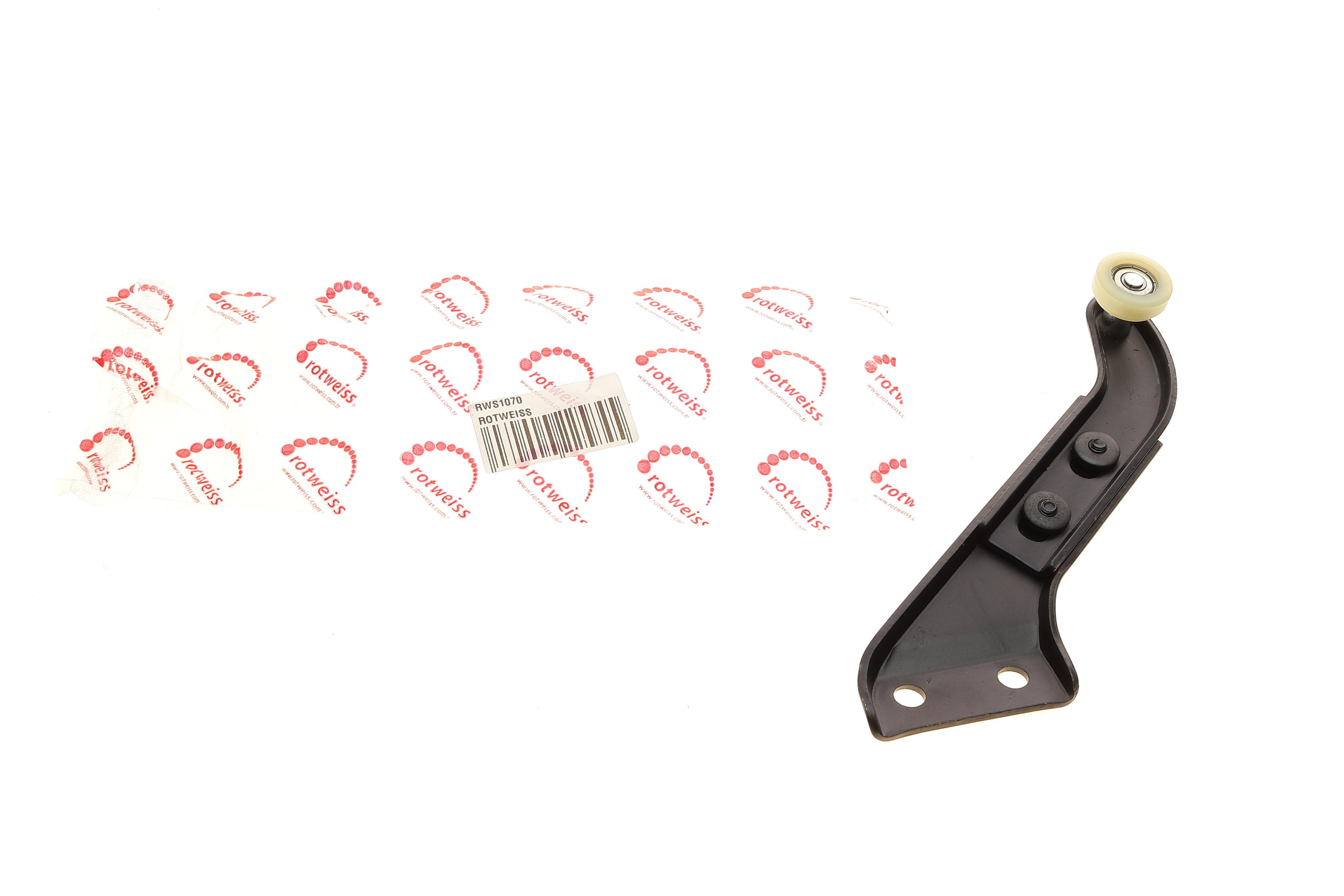 Ролик дверей (бічних/верхній) VW T5 (з кронштейном)