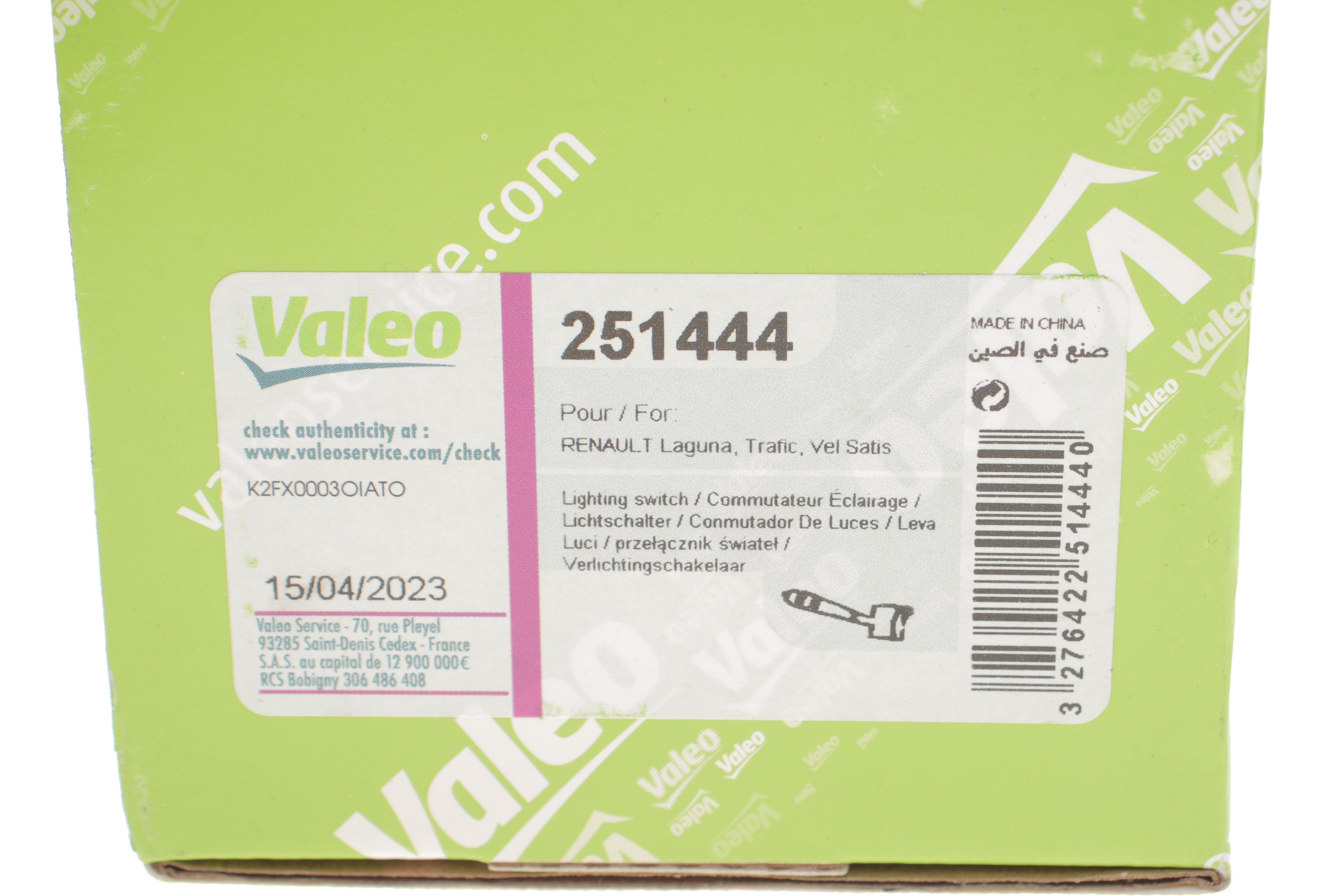 Перемикач поворотів Renault Trafic 01-