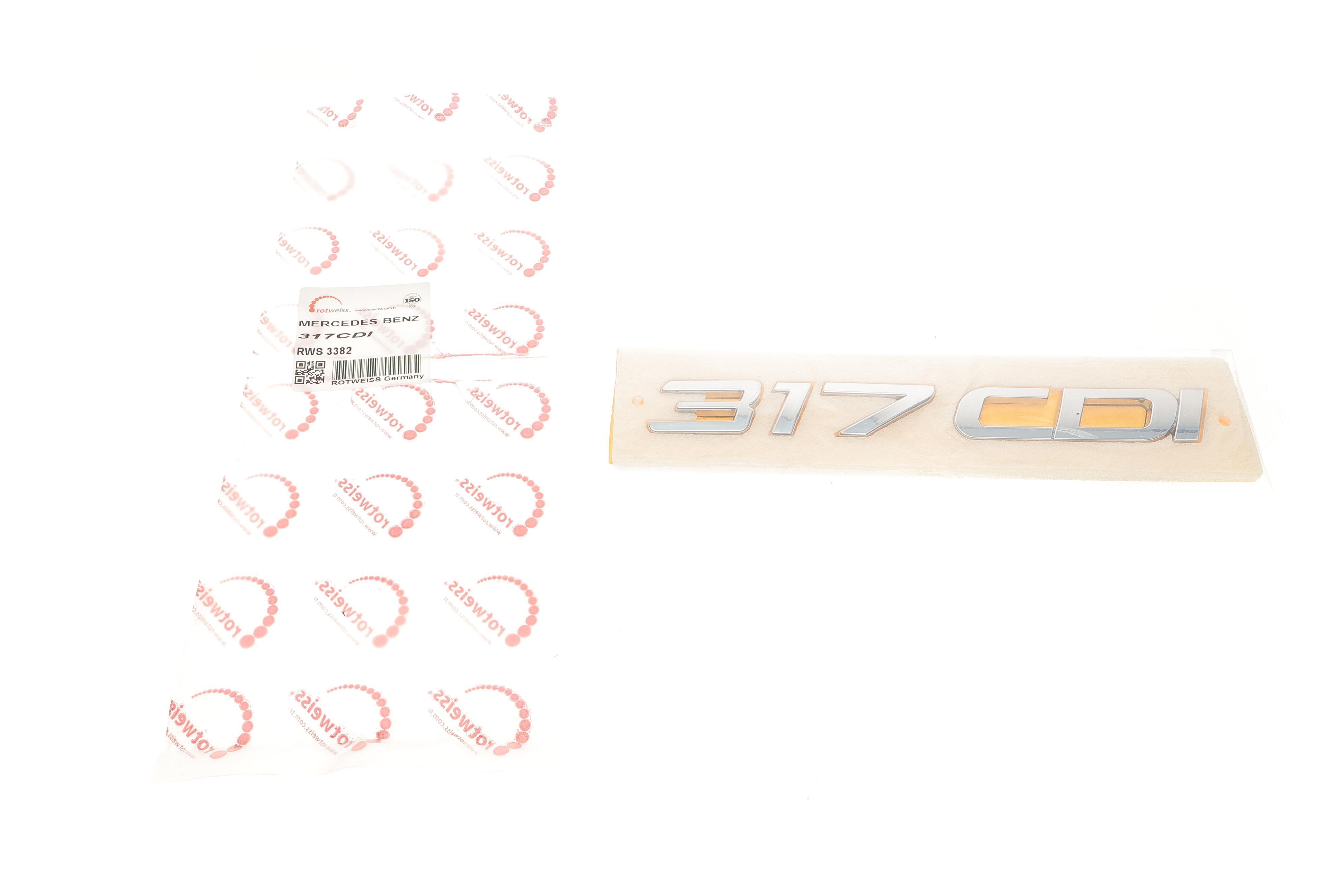 Напис "317CDI" MB Sprinter 907