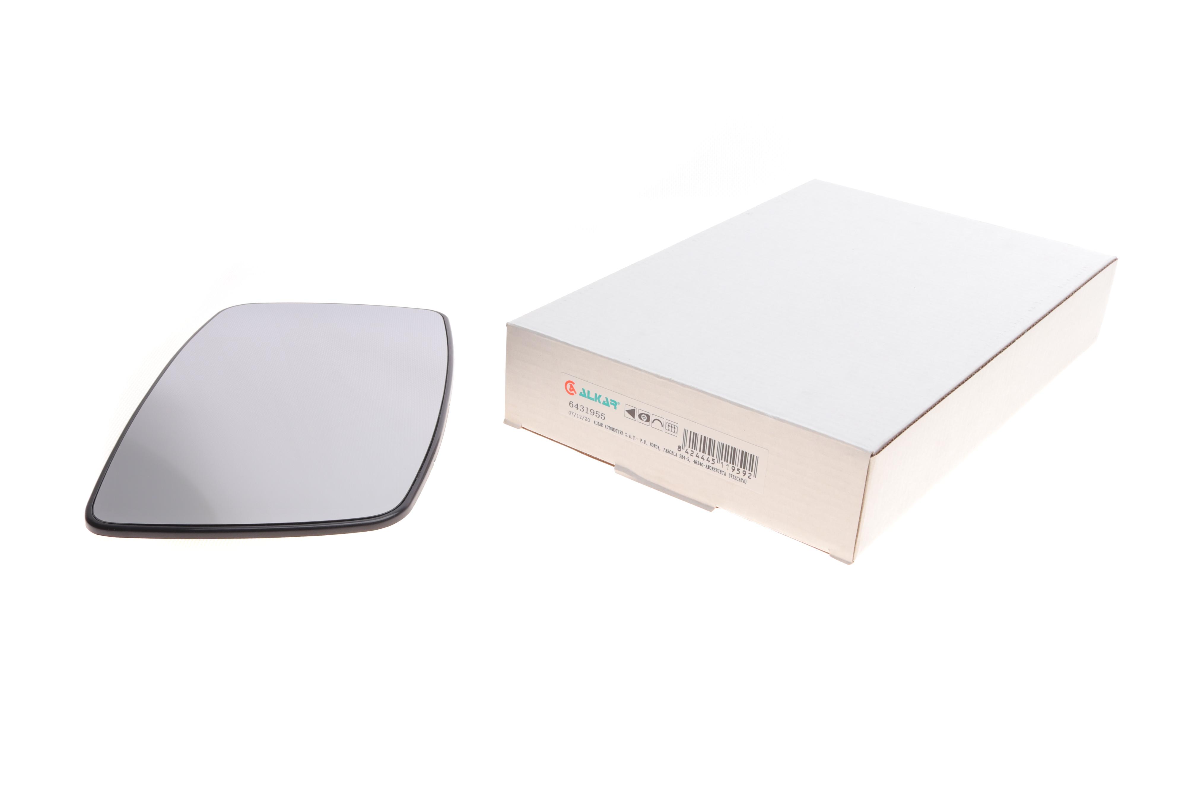 Скло дзеркала (з підігрівом) Citroen Jumpy/ Fiat Scudo/ Peugeot Expert 07- (L)