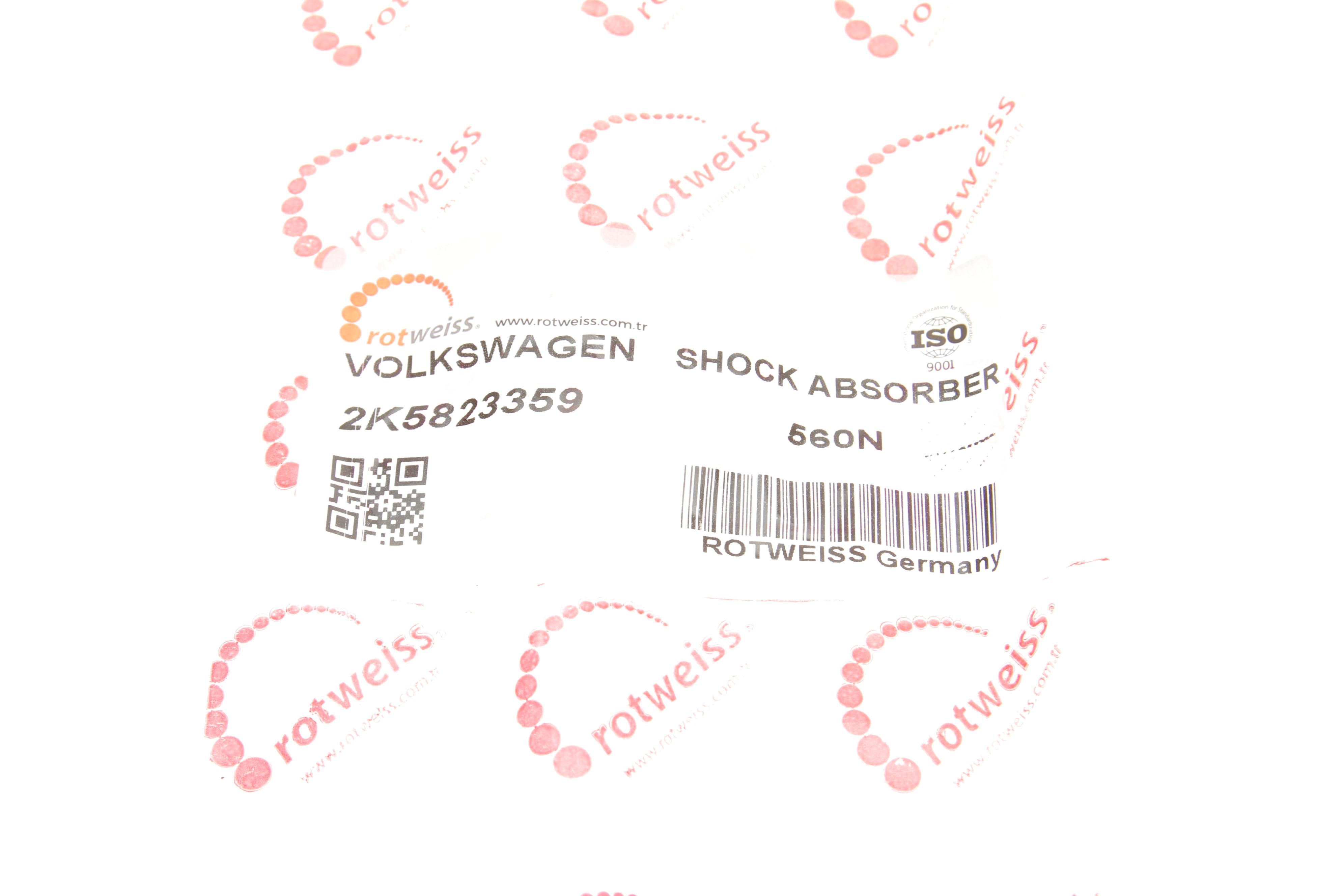 Амортизатор капоту VW Caddy 15- (вен/фургон) (всередині OE VAG)