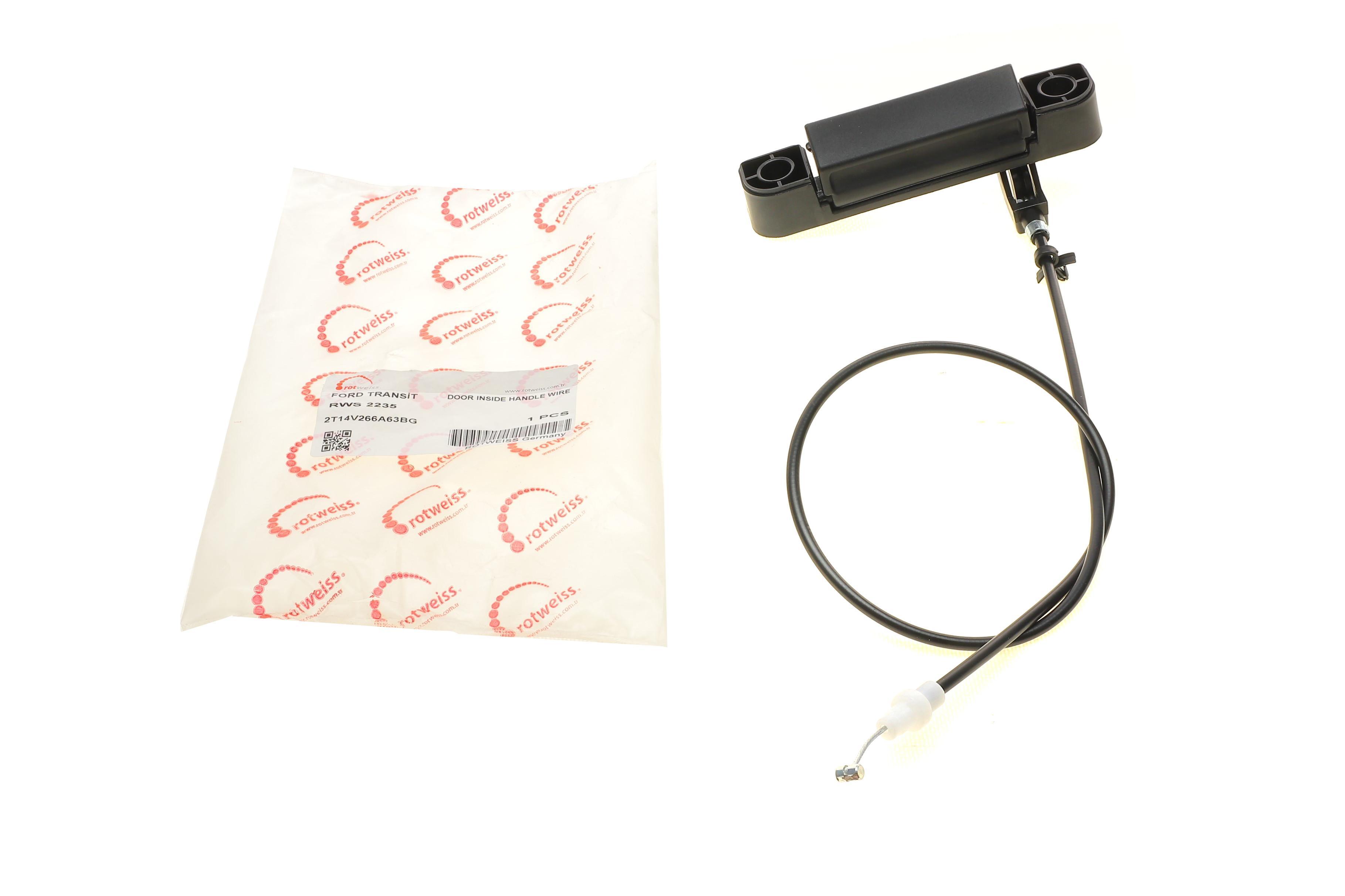 Ручка дверей (бічних/всередині) (R) Ford Connect 02- (з тросіком)