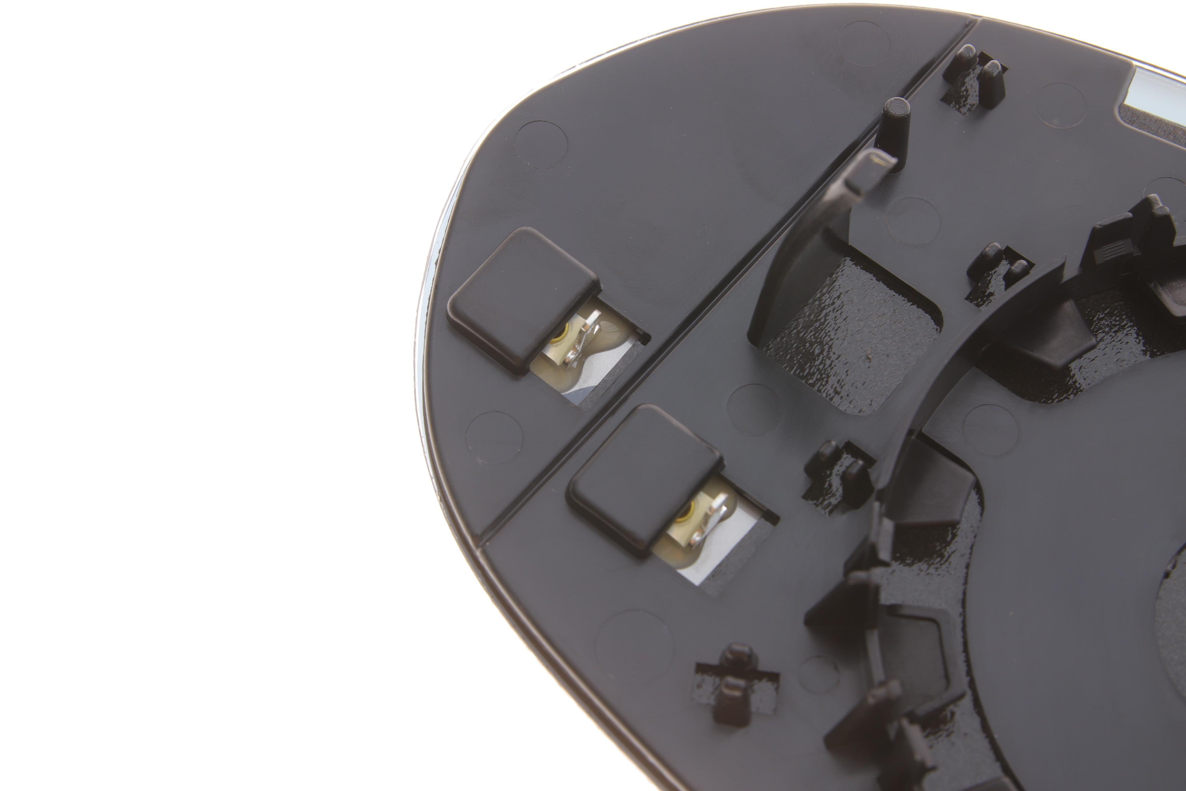 Скло дзеркала (з підігрівом) Audi A6 11-18 (R)