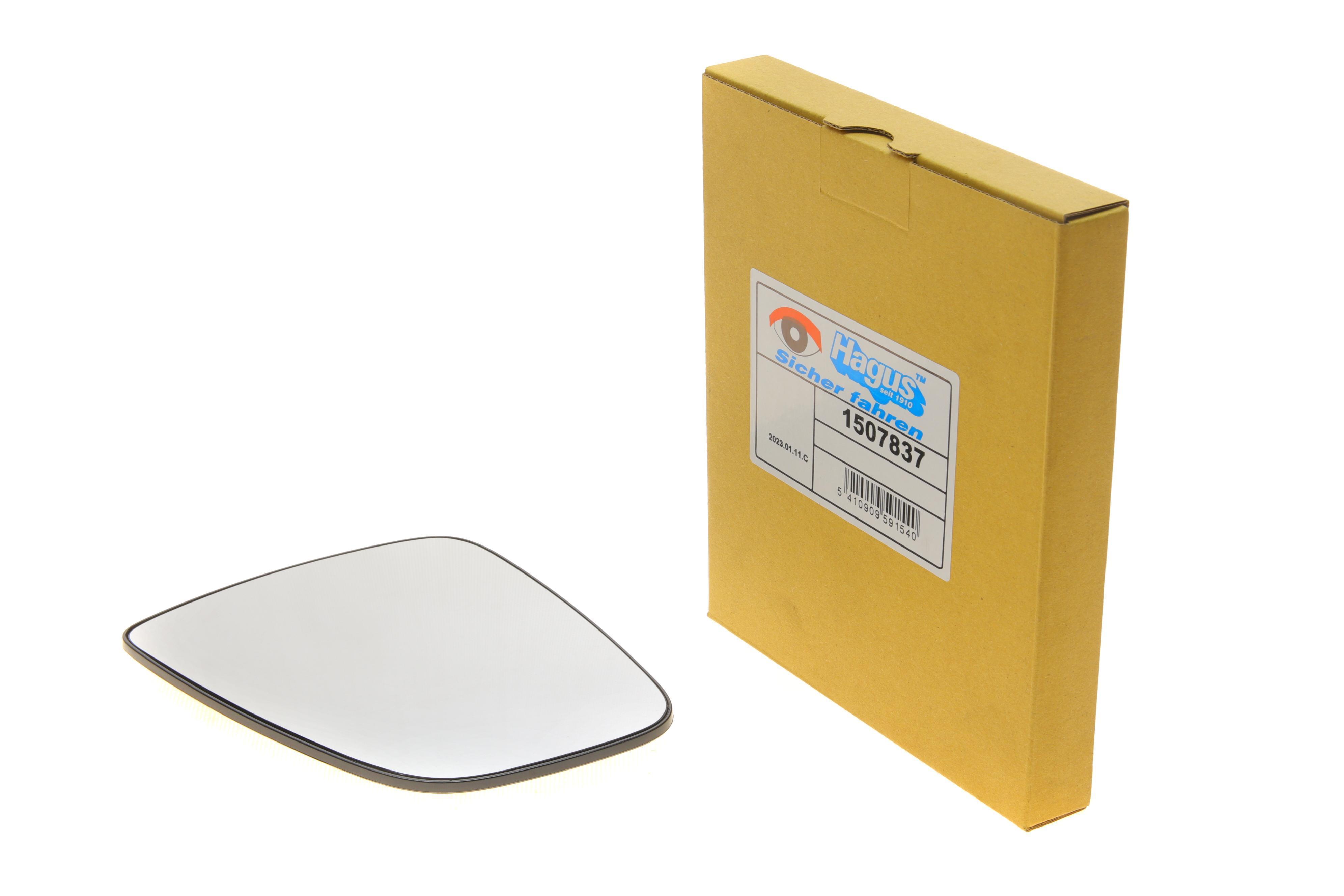 Скло дзеркала (з підігрівом) Dacia Logan II 12- (L)