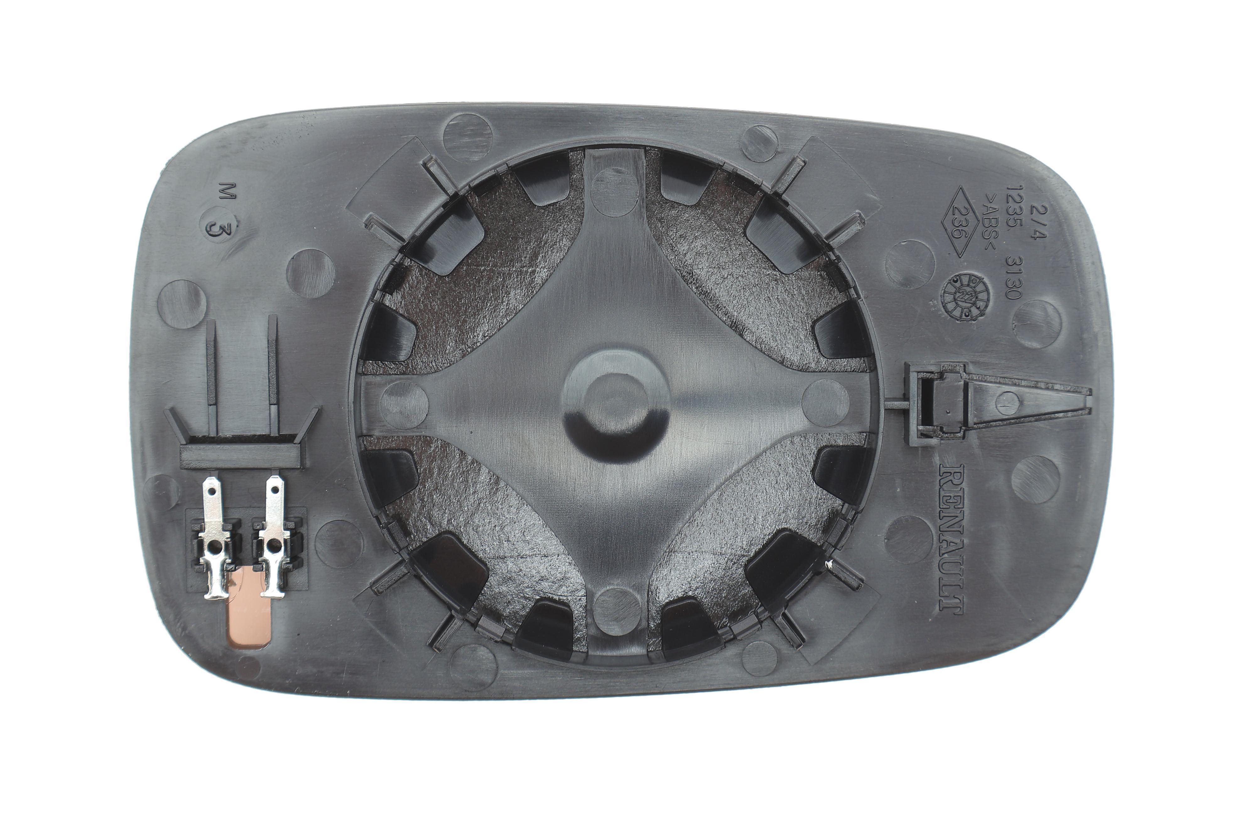 Скло дзеркала Renault Clio/Megane/Scenic 02- (R) (випукле)