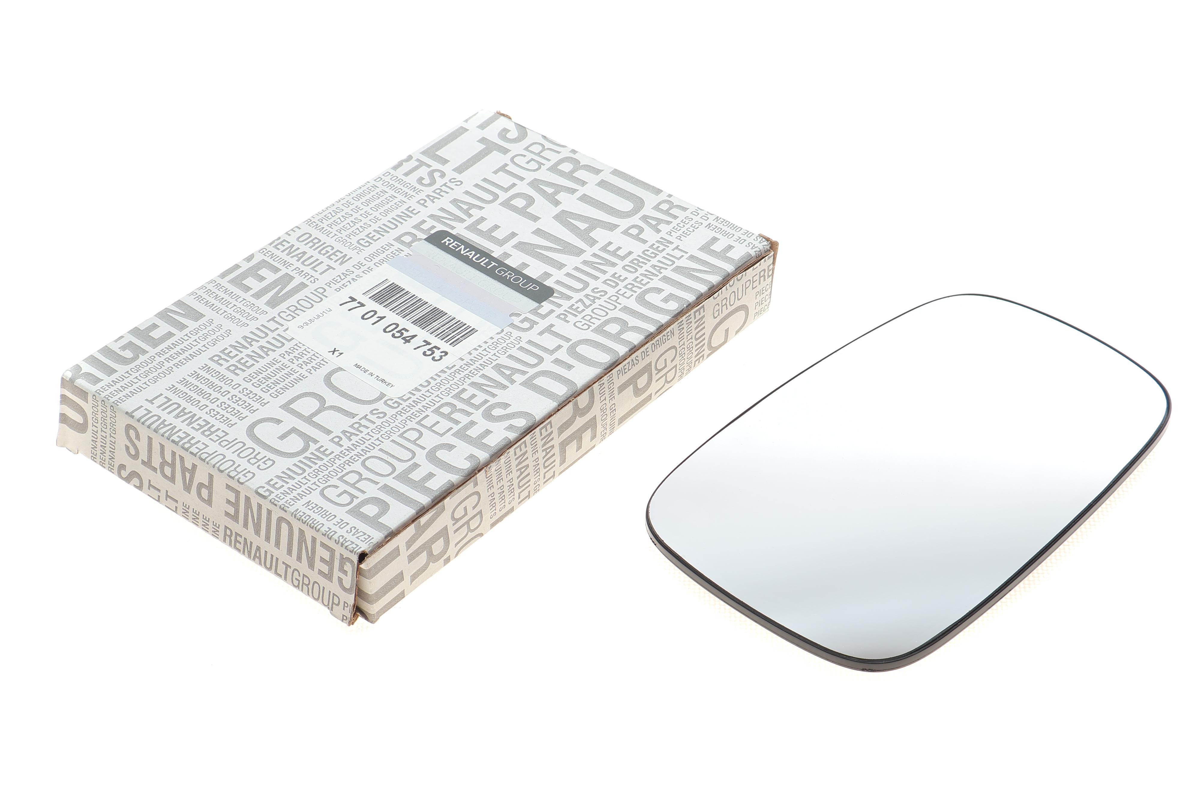 Скло дзеркала Renault Clio/Megane/Scenic 02- (R) (випукле)