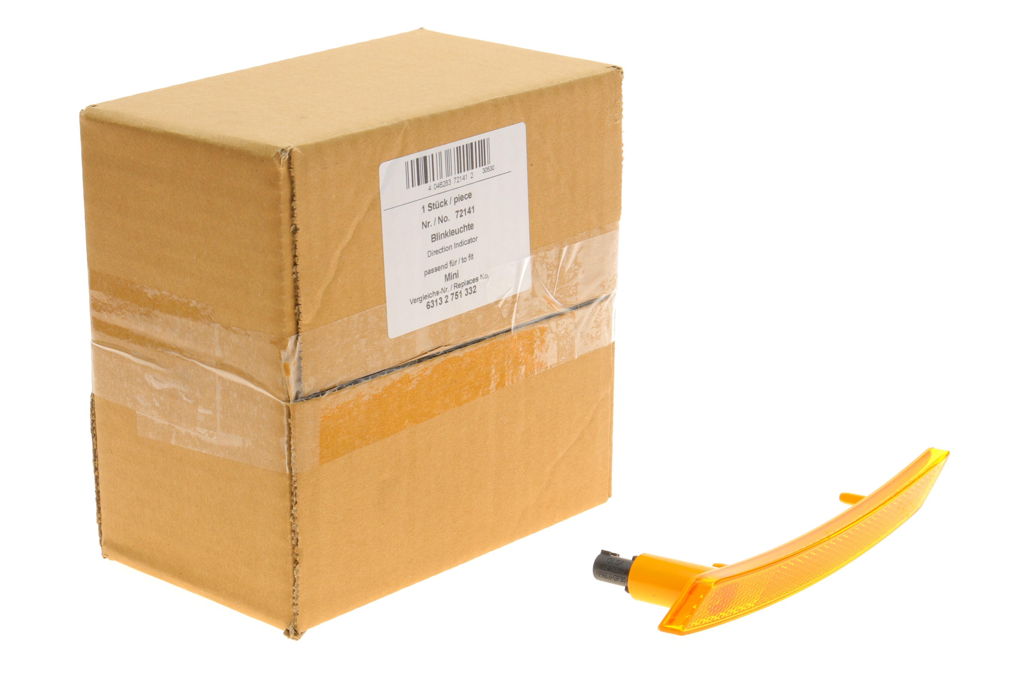 Повторювач повороту на крило Mini R56/R57 06-13 (R)