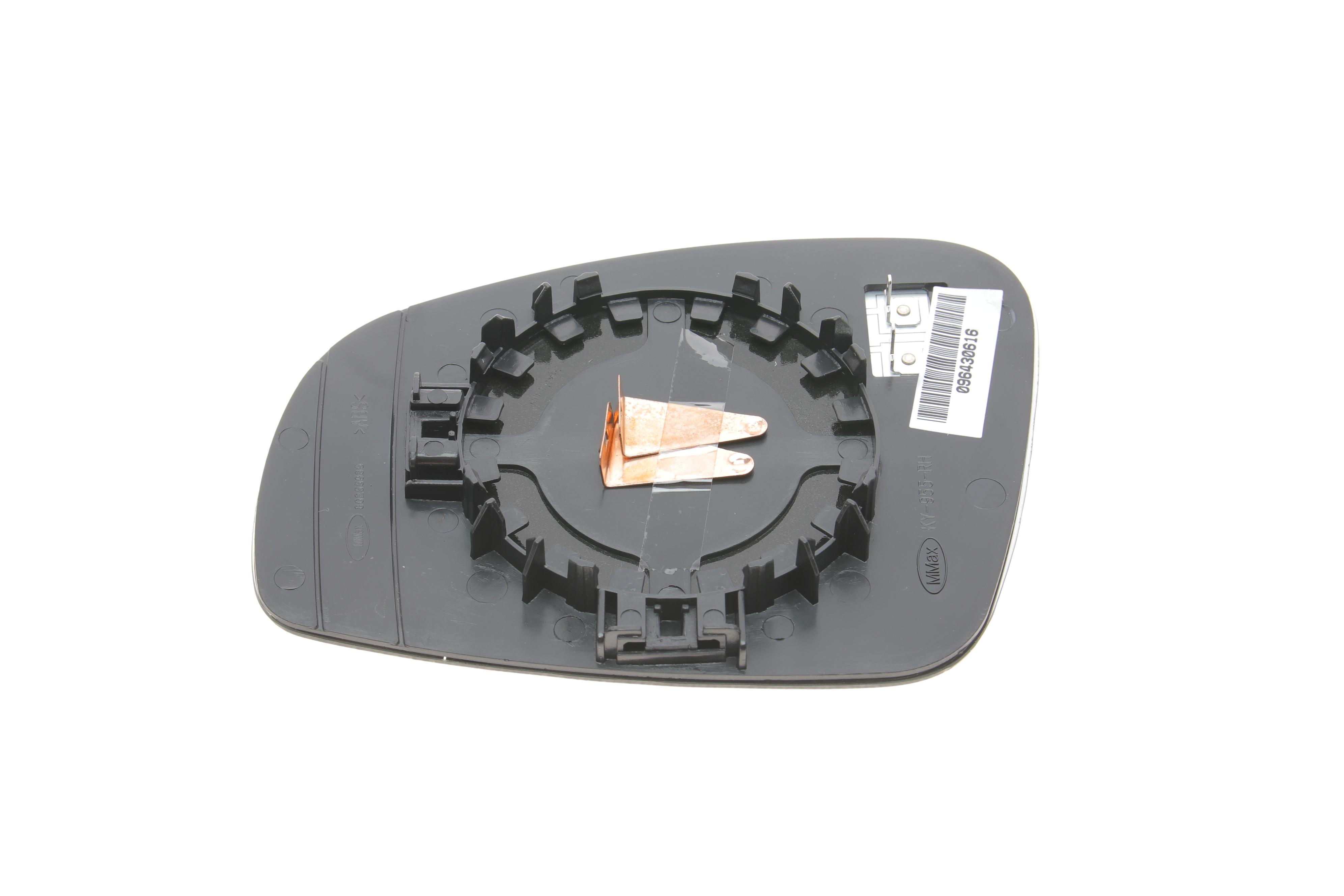 Скло дзеркала (з підігрівом) Skoda Roomster/Fabia 06-14 (R)