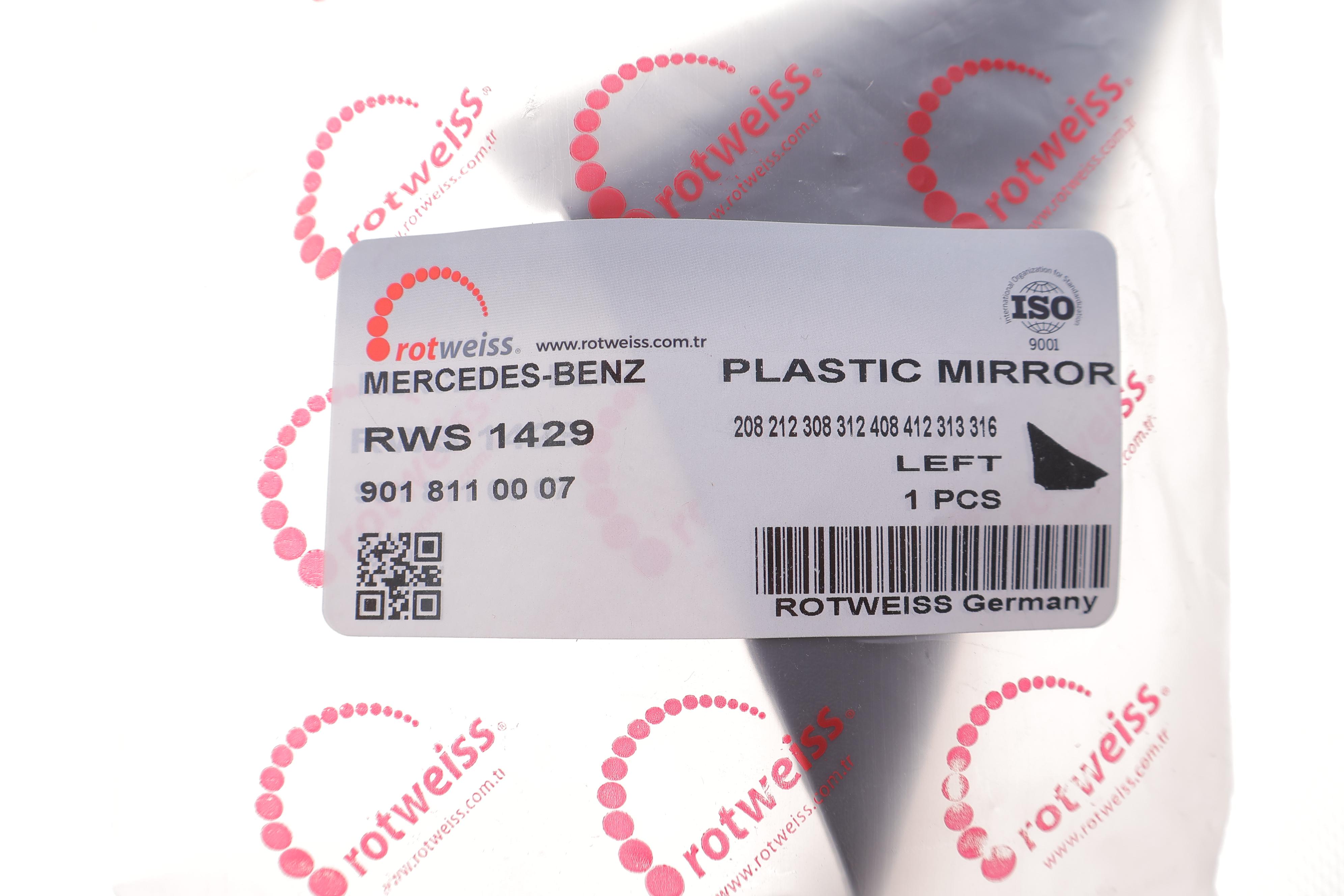 Куточок дзеркала MB Sprinter 96-06 (L)