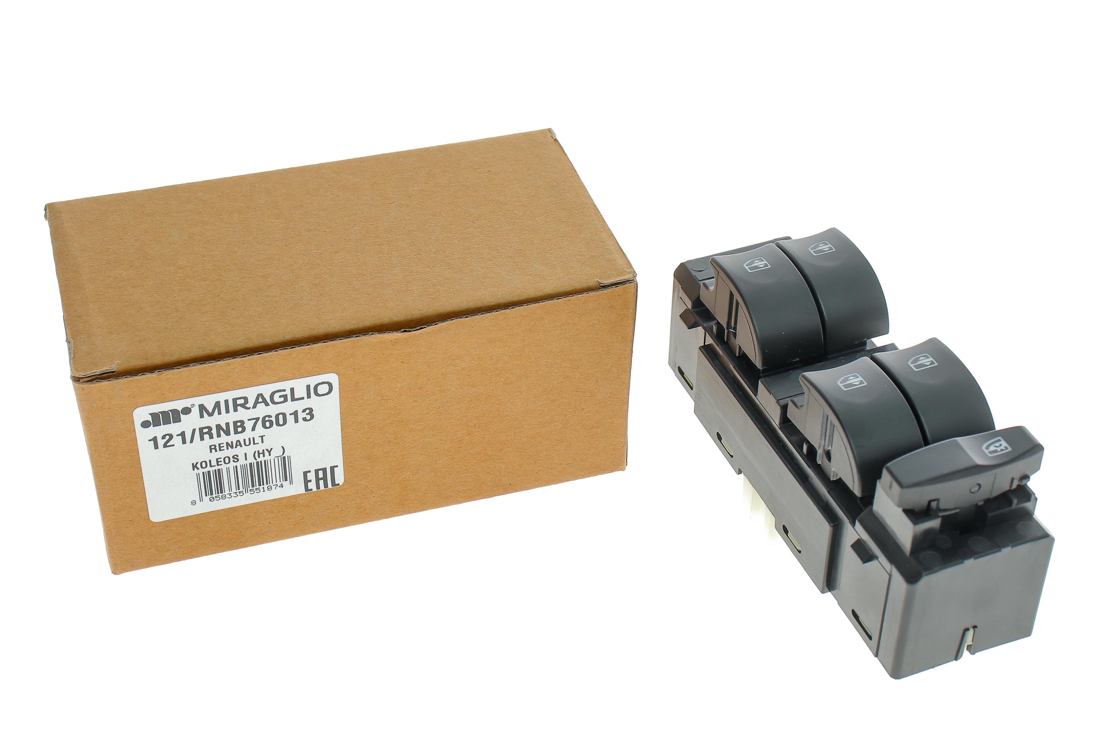 Кнопка склопідіймача (L) Renault Koleos 08- (блок)