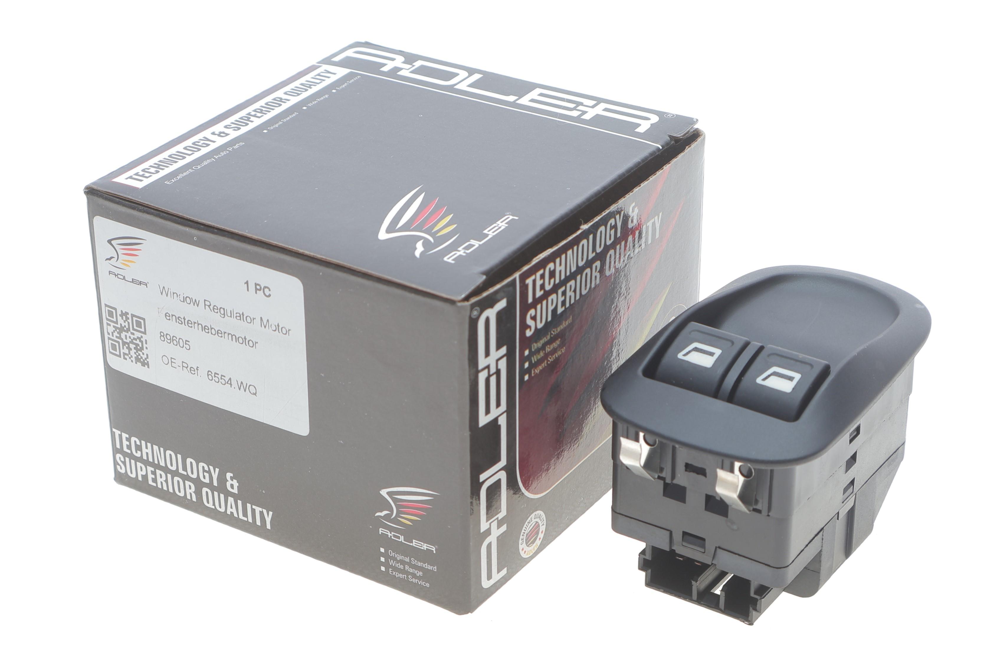 Кнопка склопідіймача (L) Citroen Jumpy II 07-16 (блок)