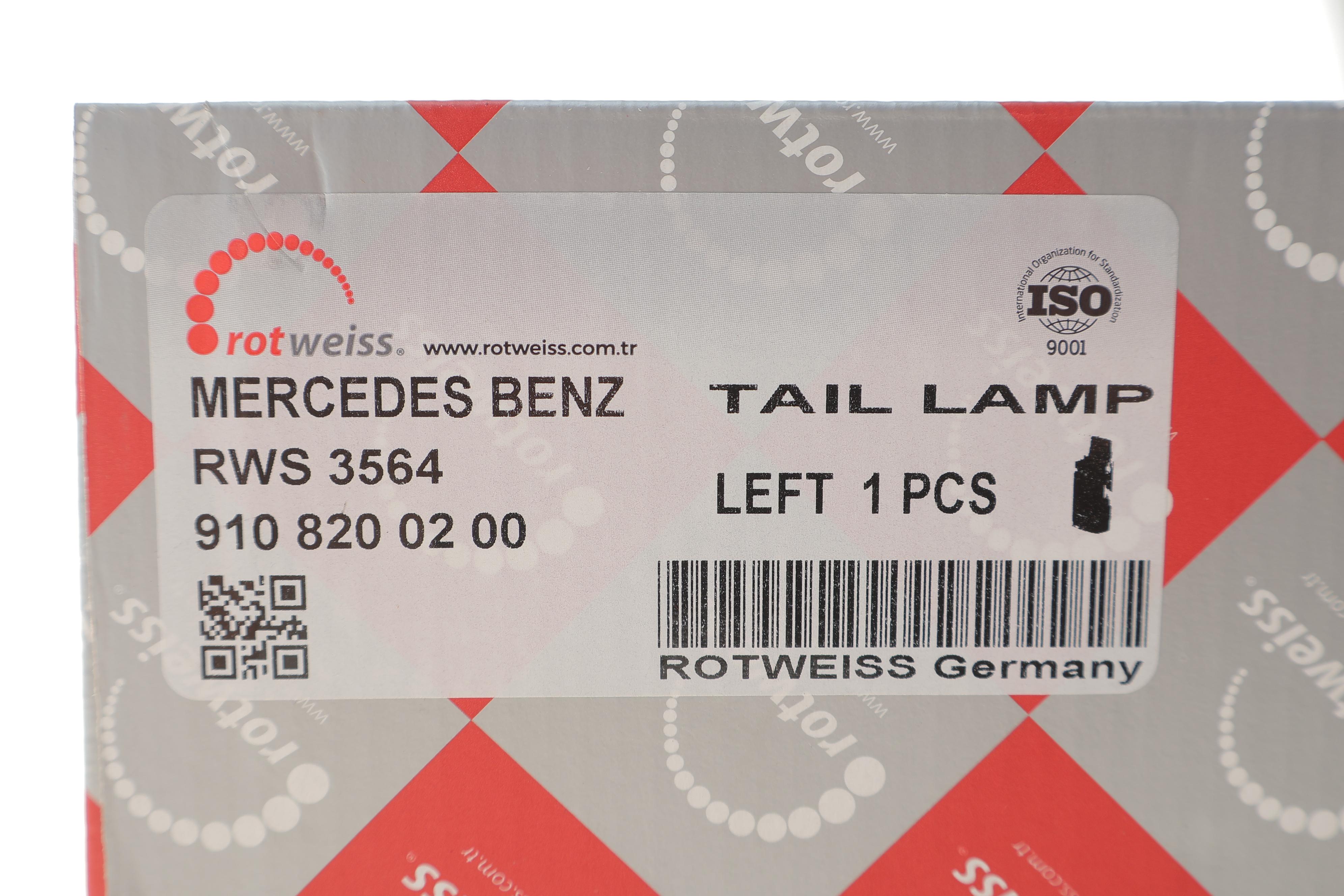 Ліхтар задній MB Sprinter W910 19- (L)