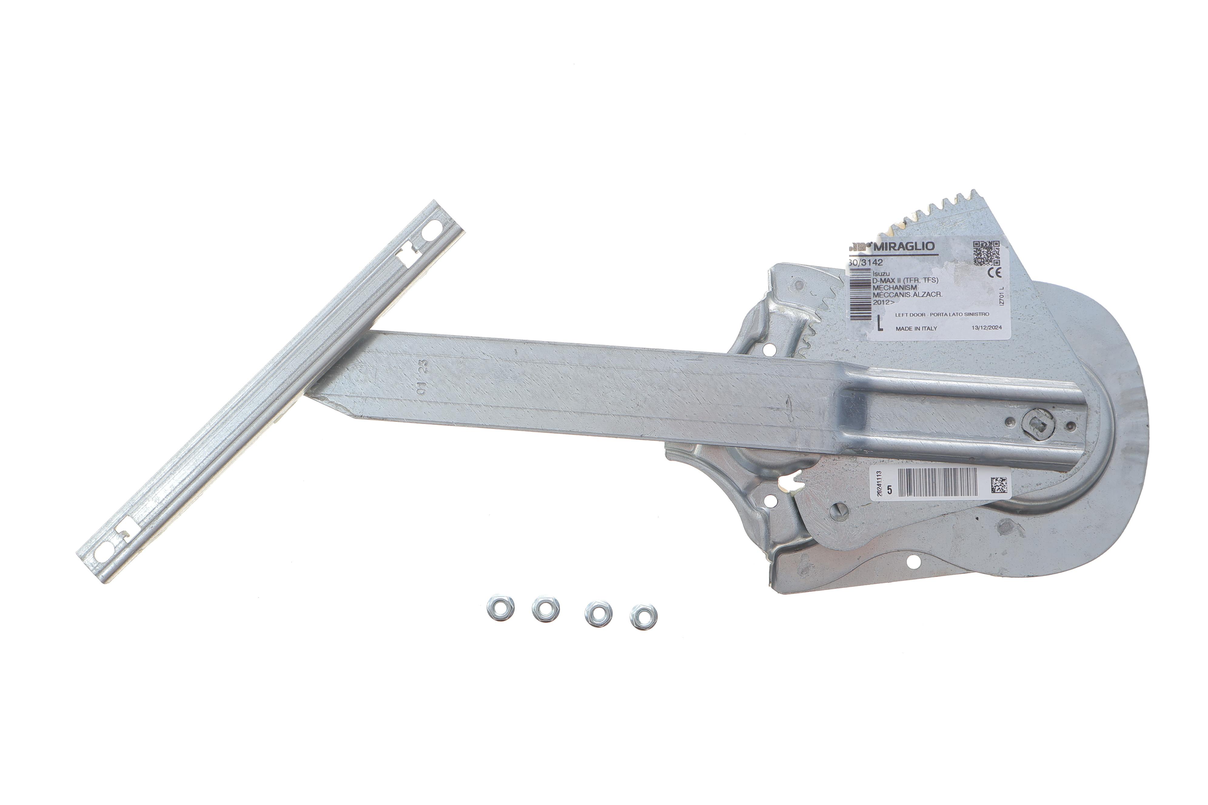 Склопідіймач (задній) Isuzu D-Max 12- (L) (електро) (без моторчика)