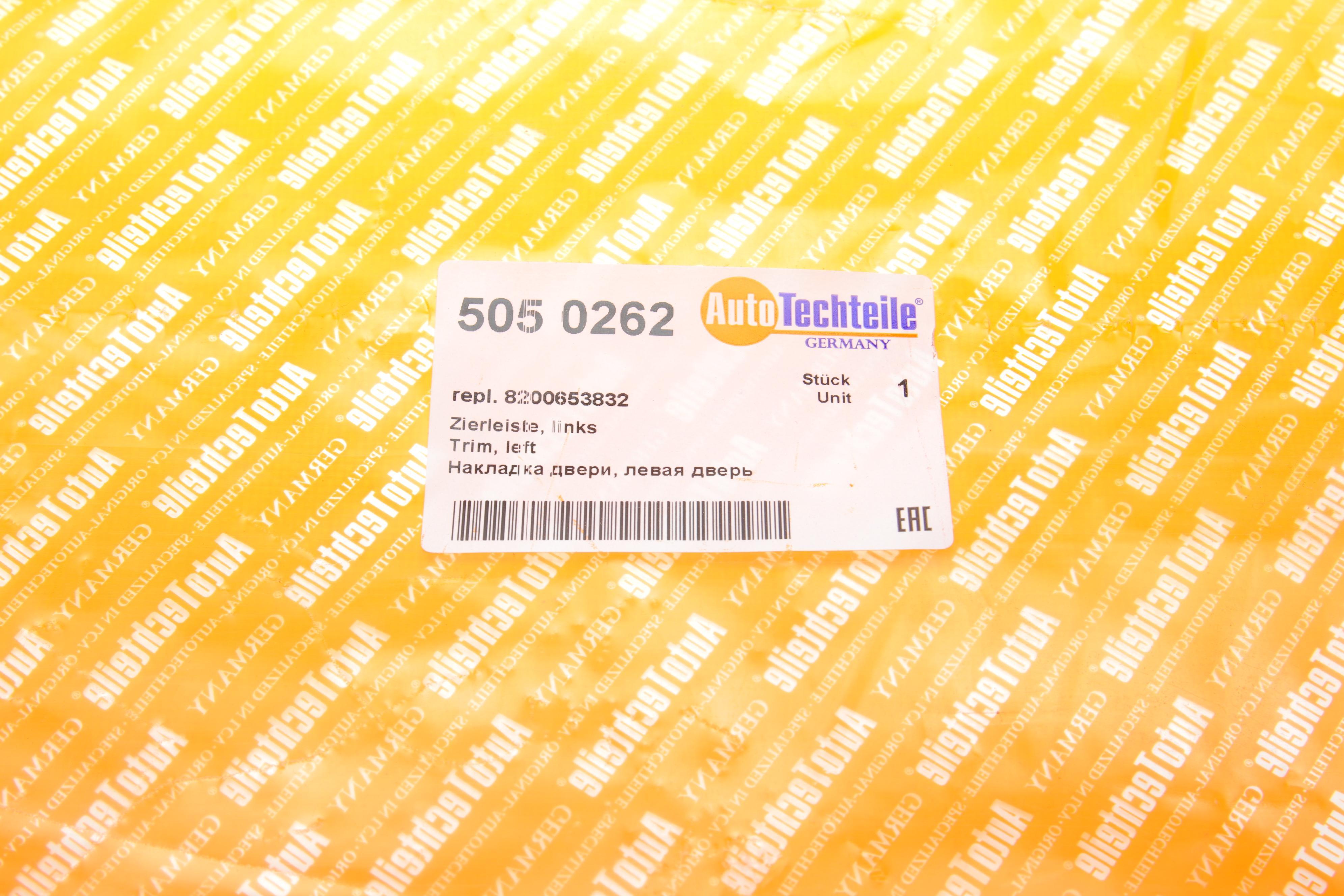 Накладка дверей (задніх/L) Renault Master 98-09