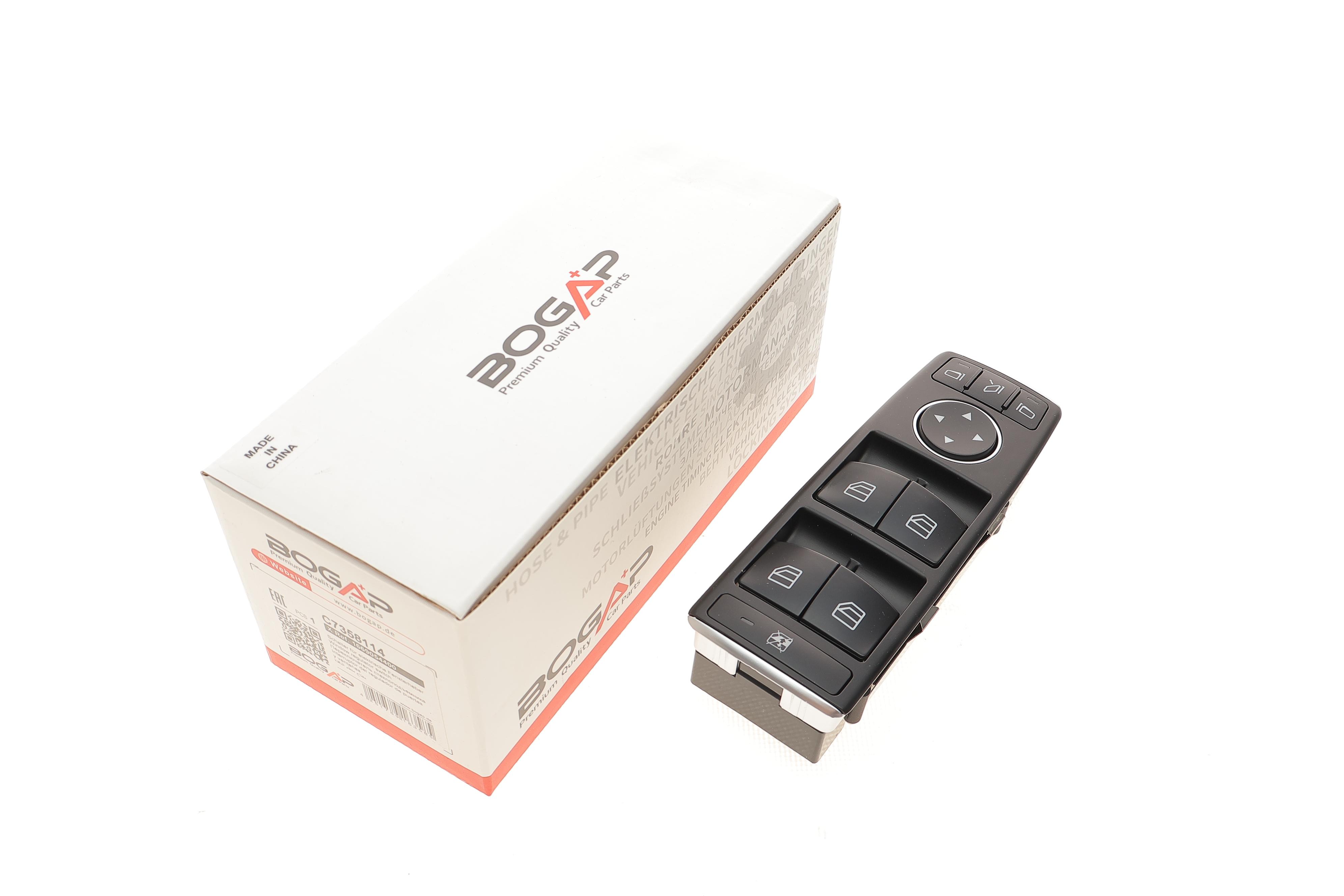 Кнопка склопідіймача (L) MB A-class (W176) 12-18 (блок)