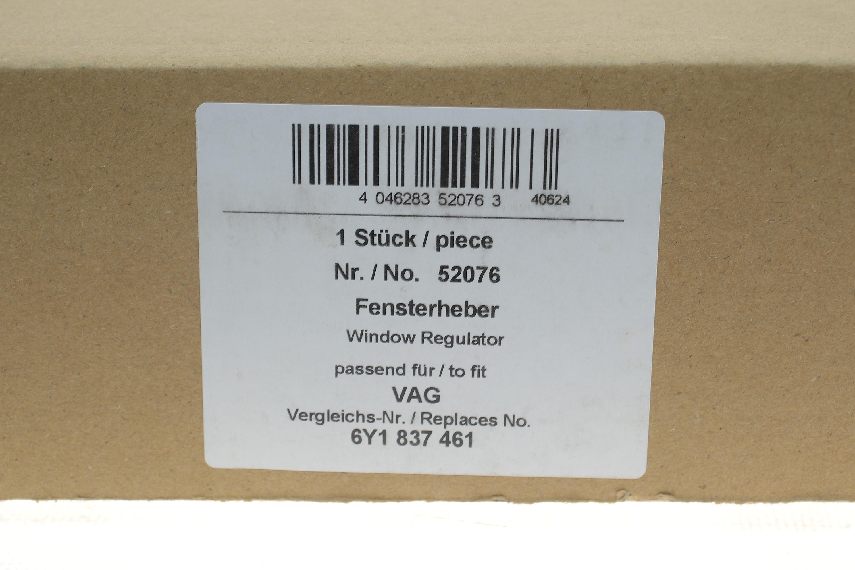 Склопідіймач (передній) Skoda Fabia 99-08 (L) (електро) (без моторчика) (з пластиною)