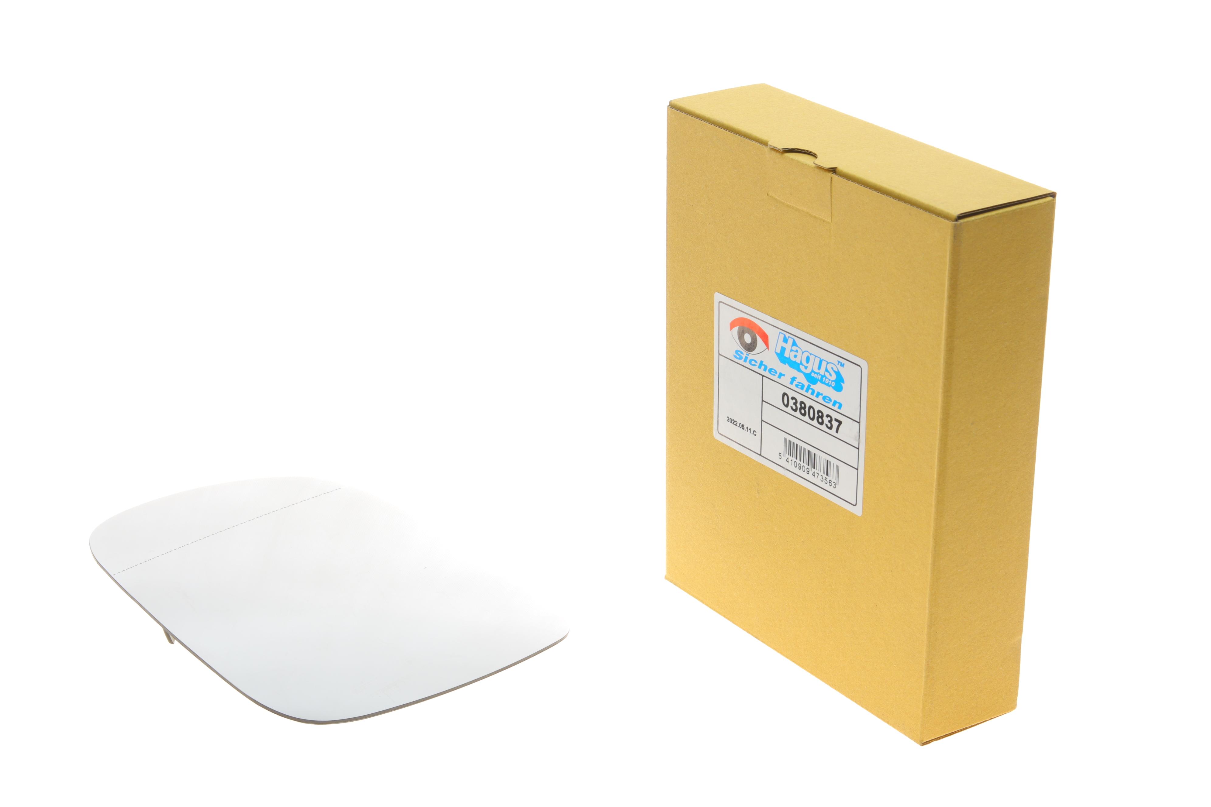 Скло дзеркала (з підігрівом) Audi Q5/Q7 06-15 (L)