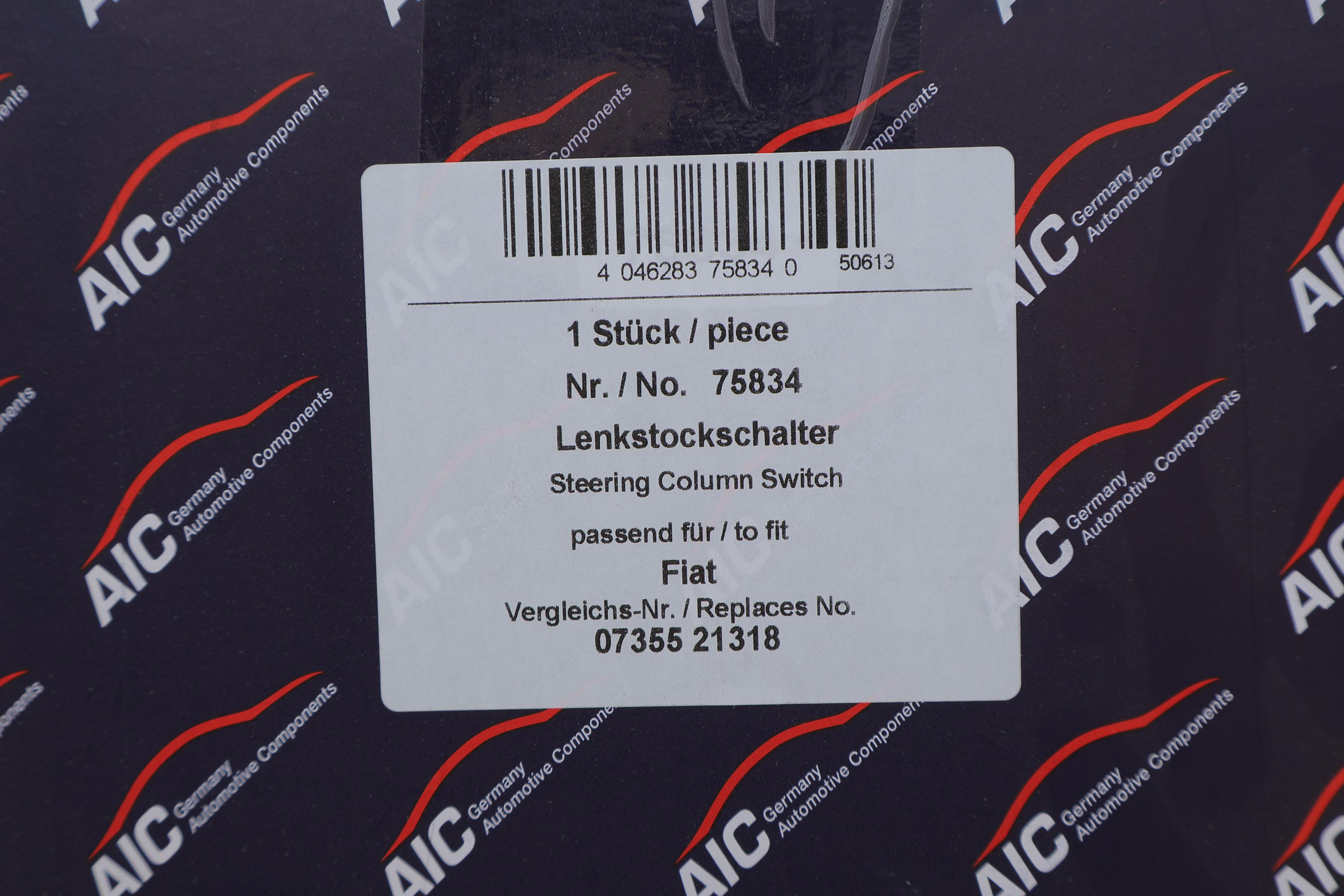 Перемикач підрульовий Fiat Punto 05- (повороти/світло/туманки)