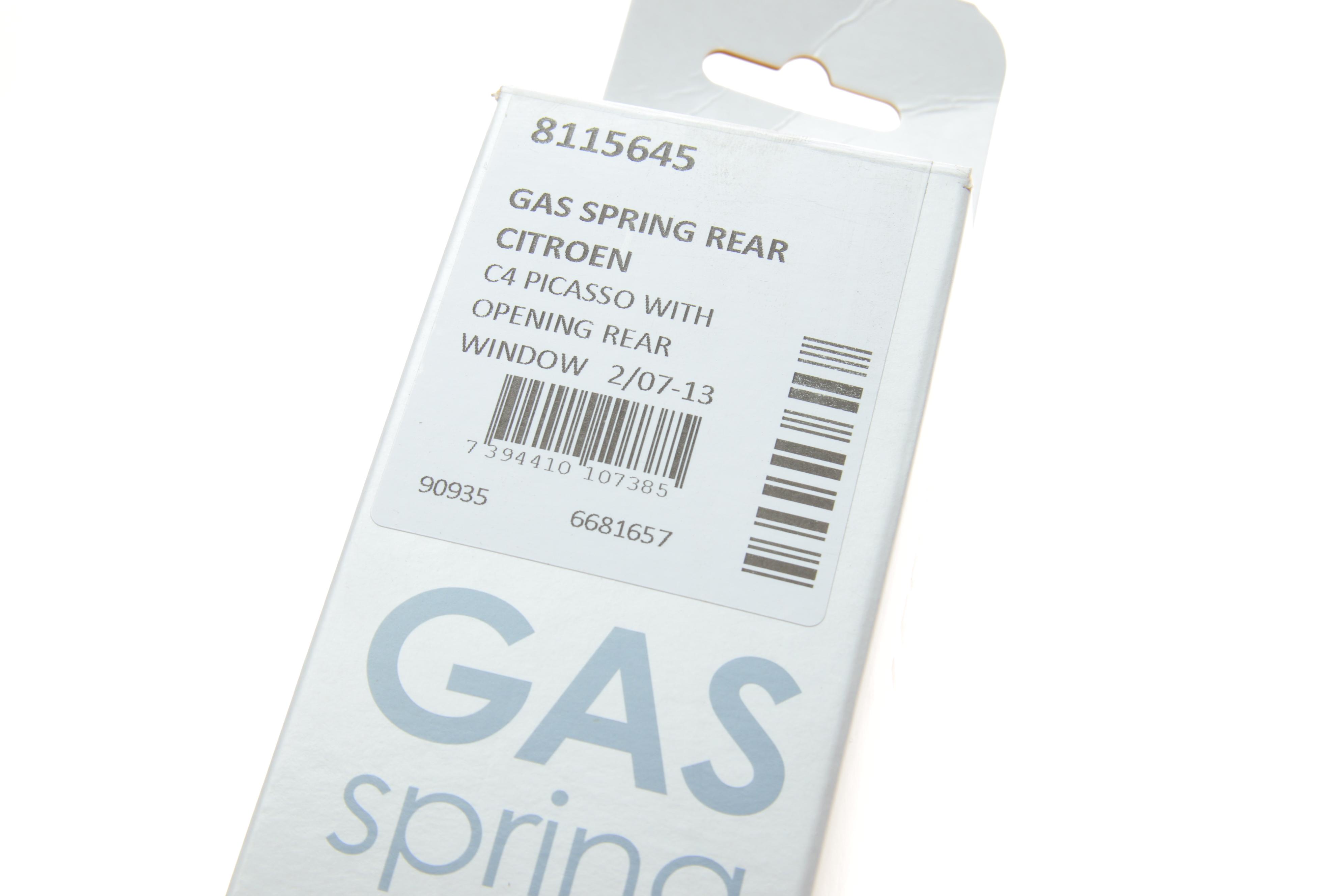 Амортизатор кришки багажника Citroen C4 07-13 (вен) (з заднім склом, що відкривається)